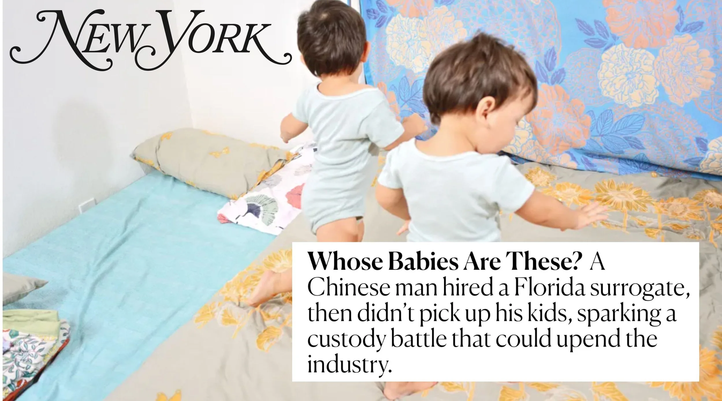 Whose Babies Are these? New York Magazine Feature