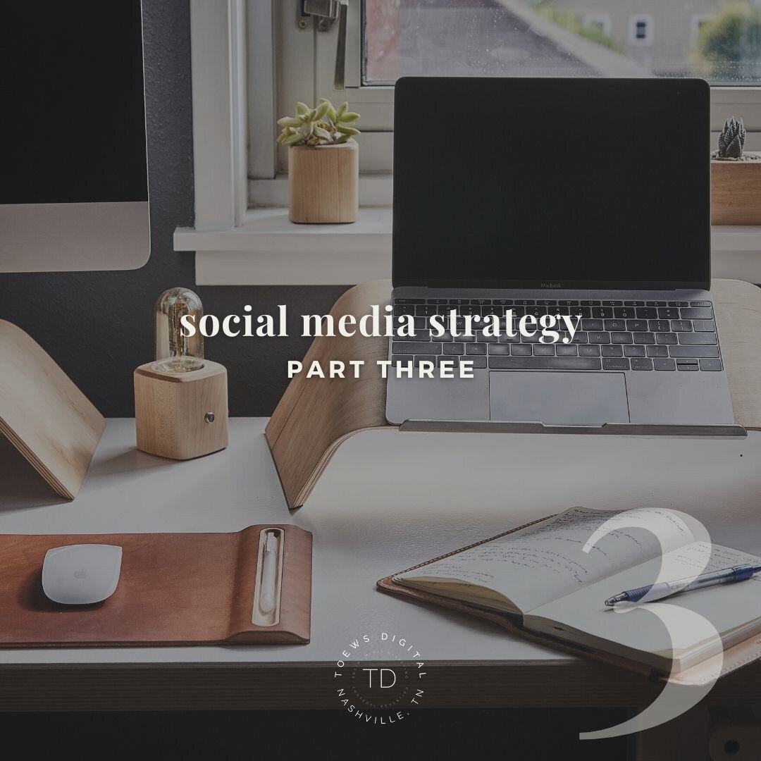 Here it is, PART THREE of our Social Media Strategy series ✨⁠

This week we&rsquo;re building your brand, a very vital and important step in any business&rsquo;s success!

The foundation of your business, big or small, starts with your brand identity