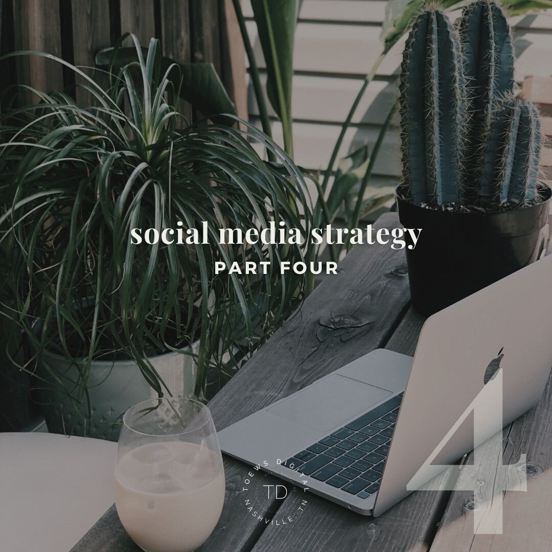 PART FOUR of our Social Media Strategy series - let&rsquo;s go! ✨⁠

We&rsquo;re at the fun part, the creative part - we&rsquo;re planning our content!

To build content, you need to find relevant topics to your business, what topics are your audience