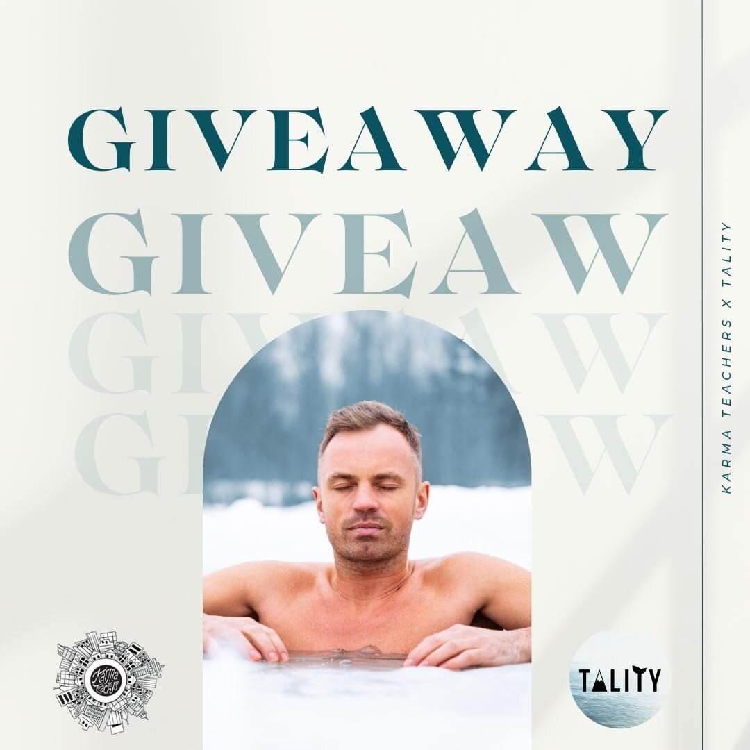 🎉GIVEAWAY!!! 🎉

We have partnered with @talitywellness to host a 1 day event this June 10th for a Breathwork and Cold Plunge Workshop 🌬️❄️

We ONLY have 10 spots available! You can sign up right away OR enter our GIVEAWAY for a chance to win FREE 