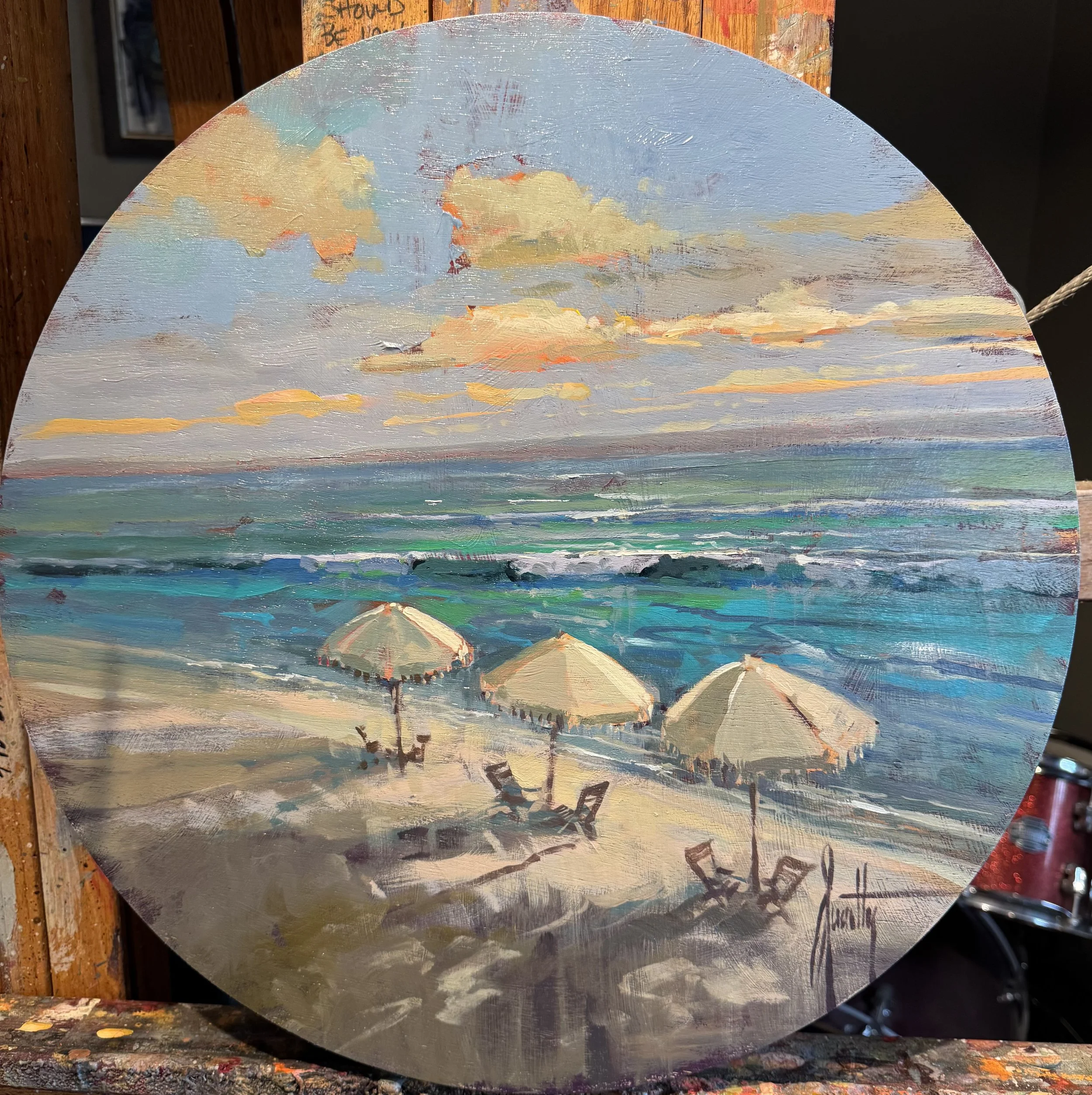 Day by the Sea- SOLD