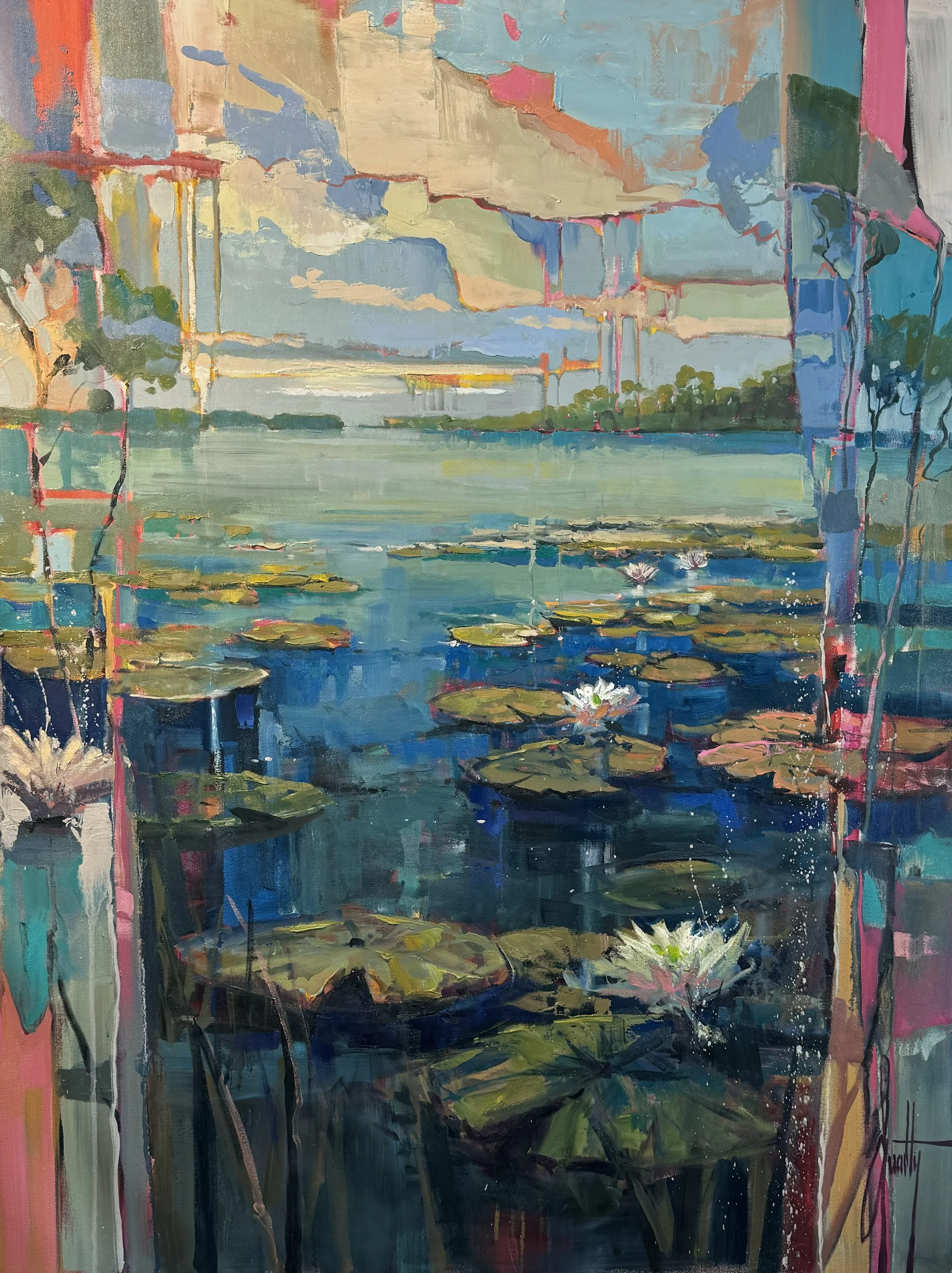 Water Lilies in Light