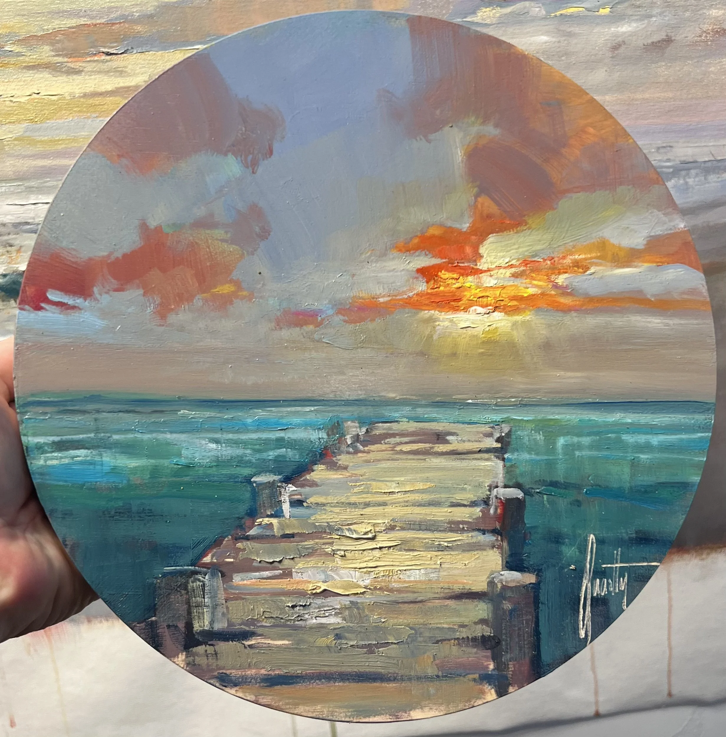 Sunset Moments- SOLD