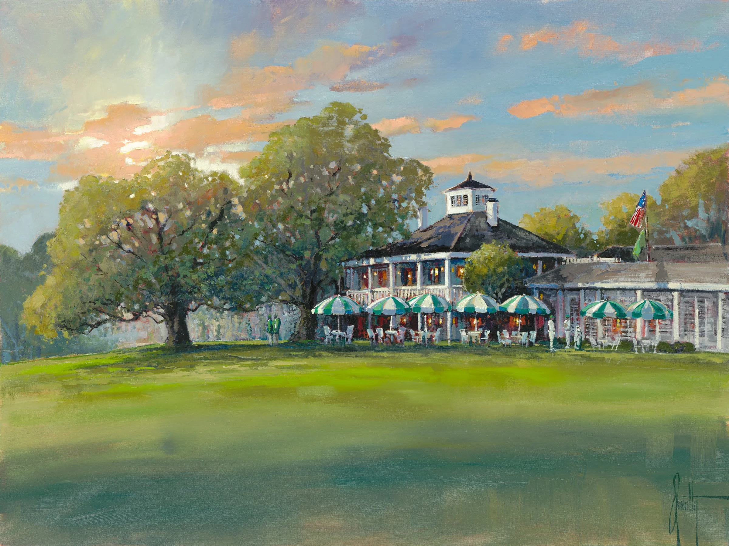 Twilight at Augusta National