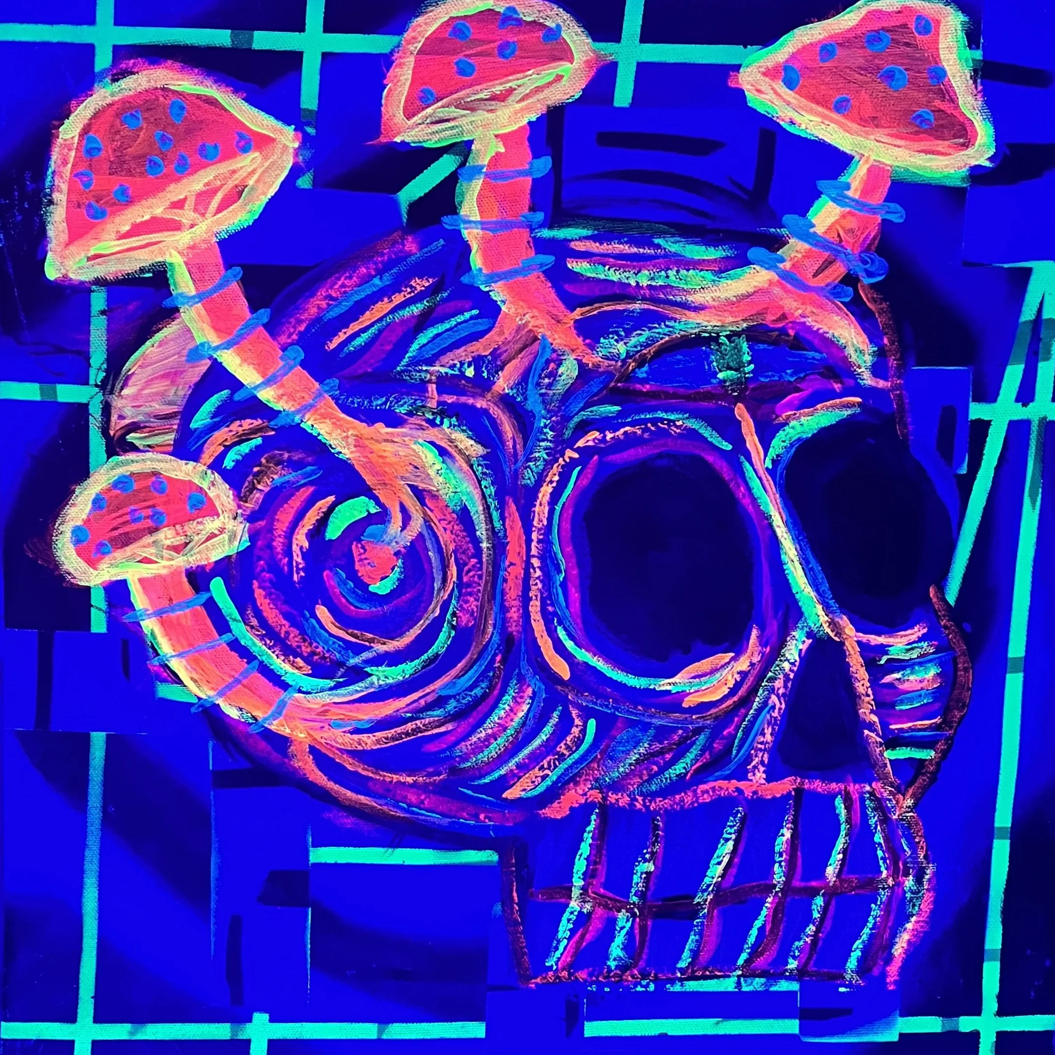 Decay- print 8x8
