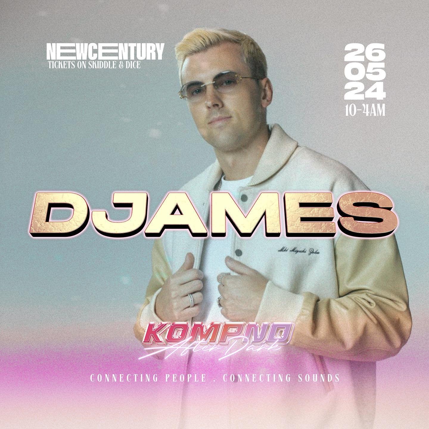 A man that needs no introduction in the 🌍 of Afrobeats! 

Joining us Sunday 26th May for our upcoming show at New Century Hall! The current @redbull3style UK Champion DJAMES will be in the mix alongside a host of top tier UK selectors. 

While his s