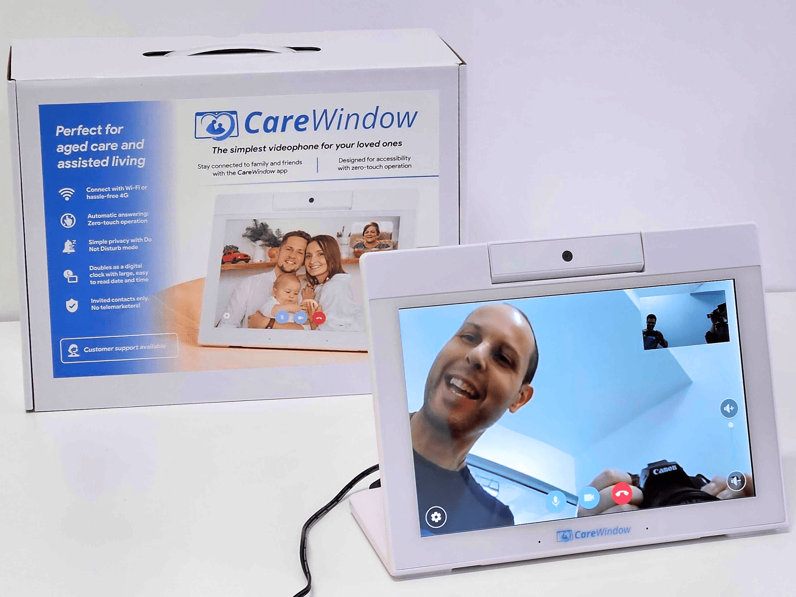 Buy CareWindow | Simple Video Calling Device for Seniors — CareWindow