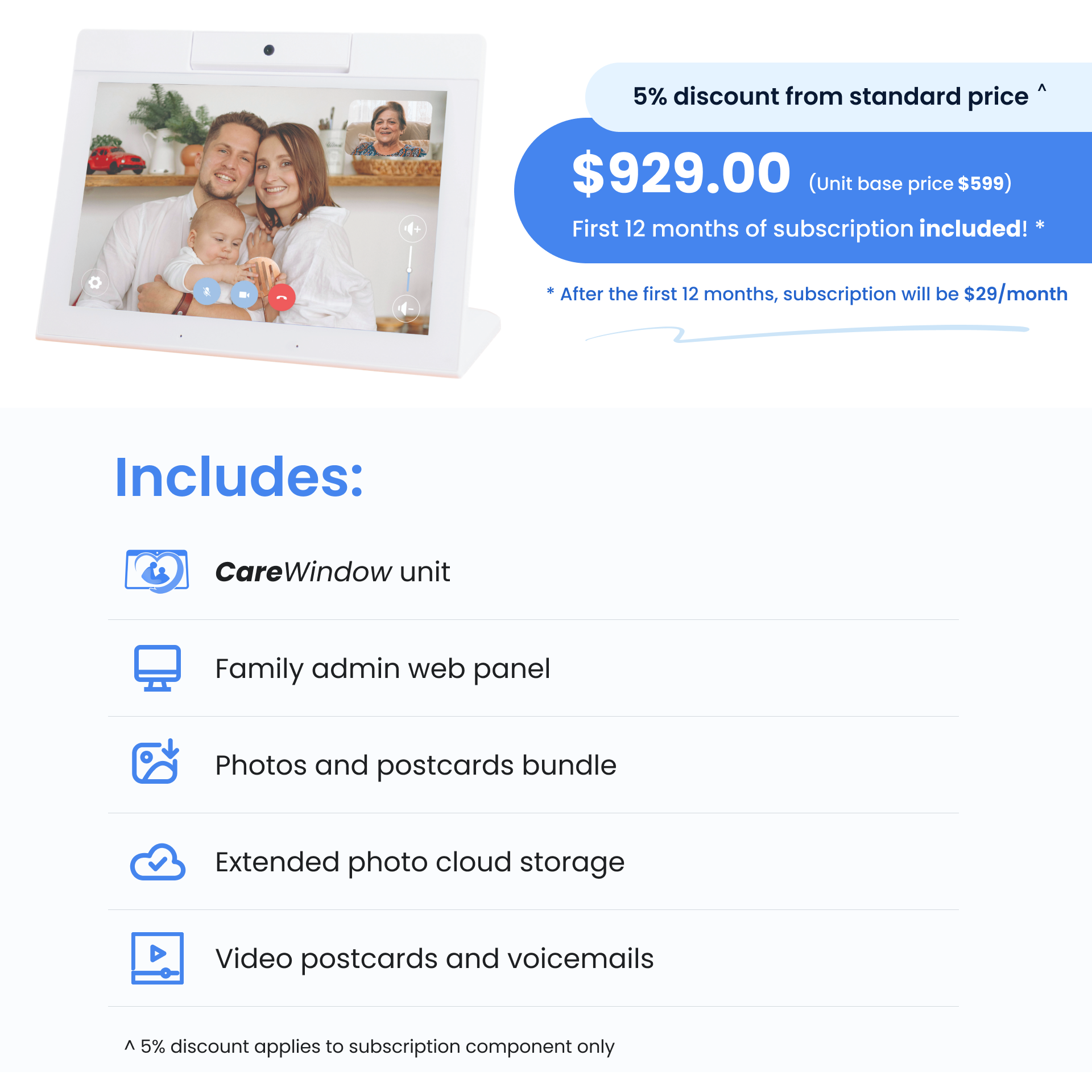 CareWindow Plus Plan - 12 Month Bundle