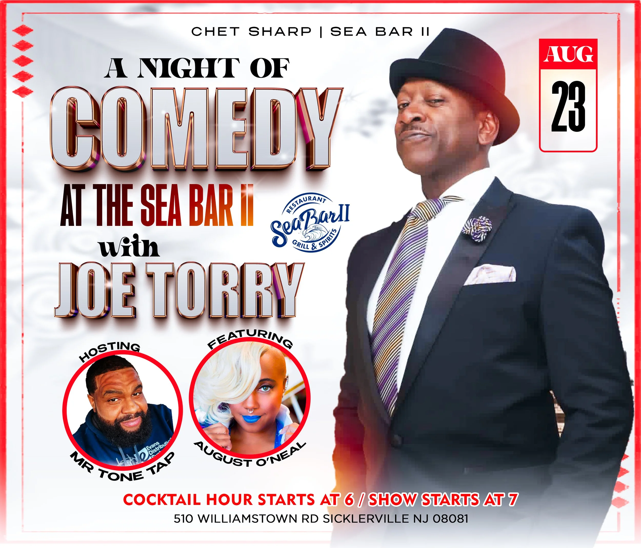 Up Close & Personal Comedy Night