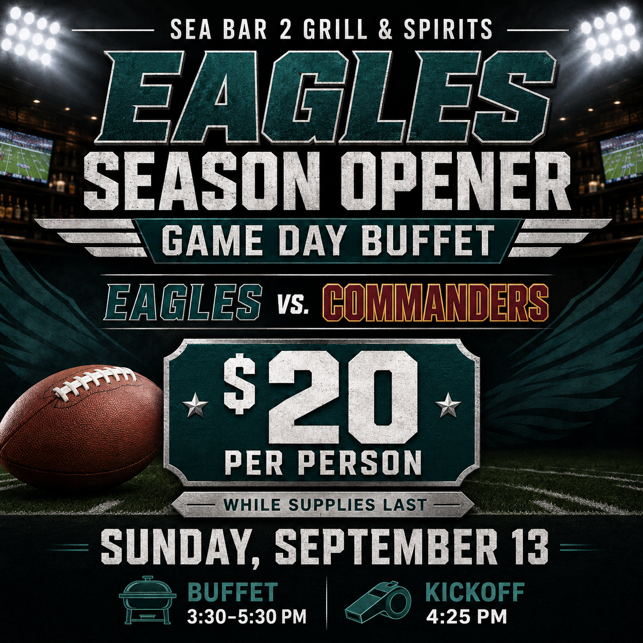 GAME DAY BUFFET
