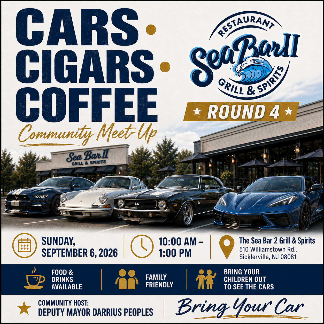 Cars , Cigars & Coffee