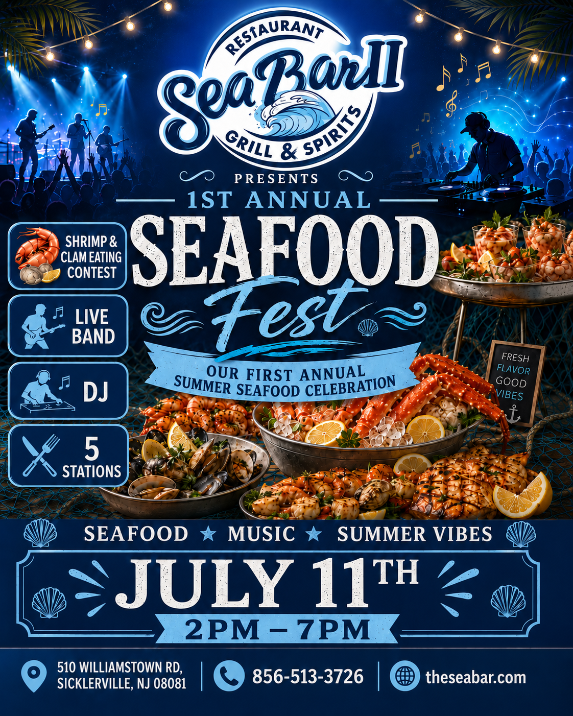 1 st Annual Seafood Fest