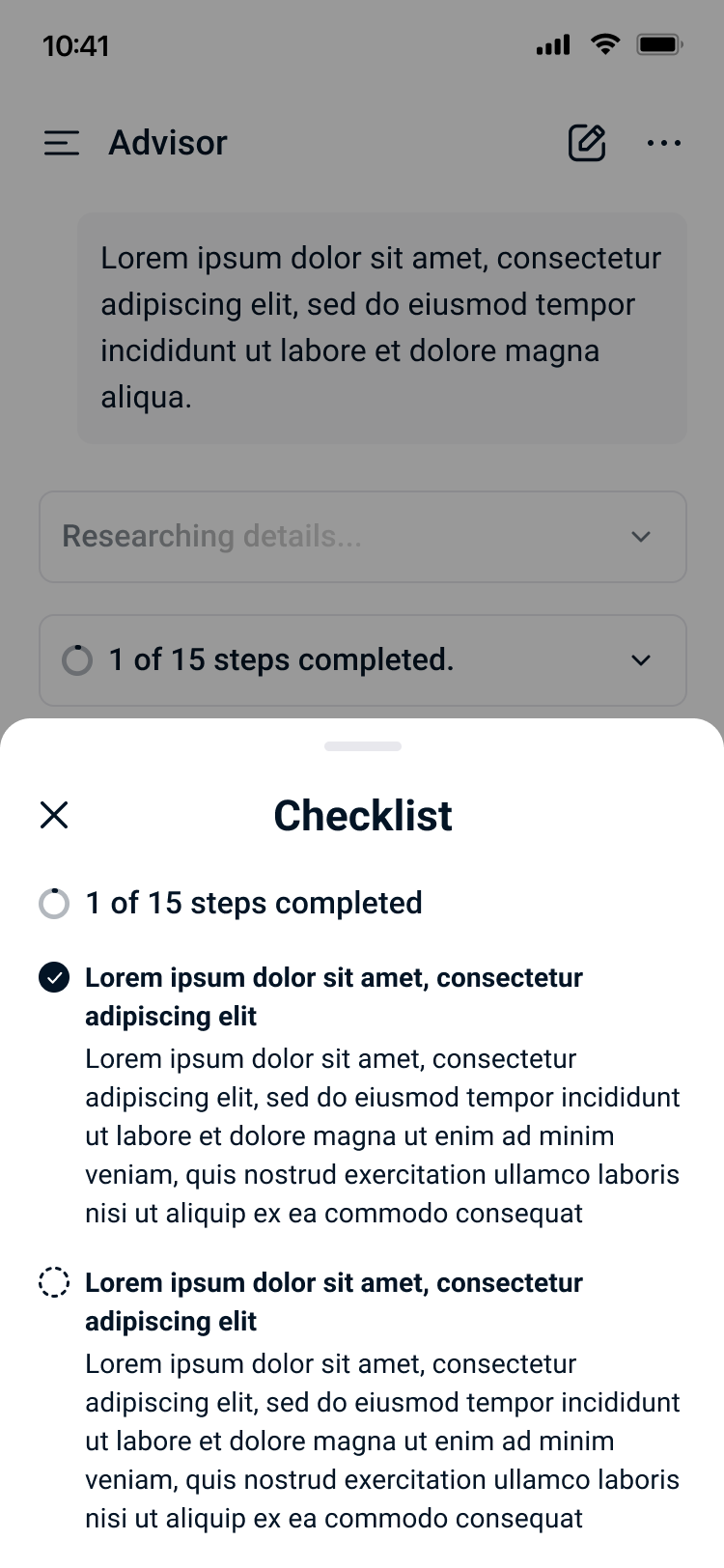 Chat - Response - Generating [Checklist].png