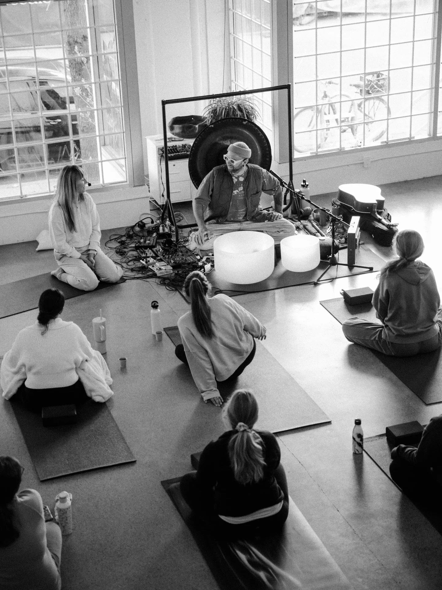 A very special AM equinox SOUND + STRETCH session with our magicians @carolynannebudgie + @_kelbey_ this Sunday. Not to missed as we transition into the SLOW.