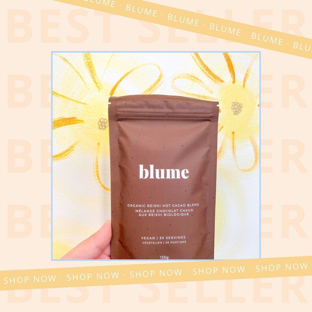 Check out this weeks best seller‼️ 

&bull; Blume&rsquo;s Hot Cacao Blend is a definitely must try!! It&rsquo;s the grown up version of a hot chocolate. A cup of chocolatey goodness with benefits + it&rsquo;s vegan!! 

Ingredients: cacao powder, coco