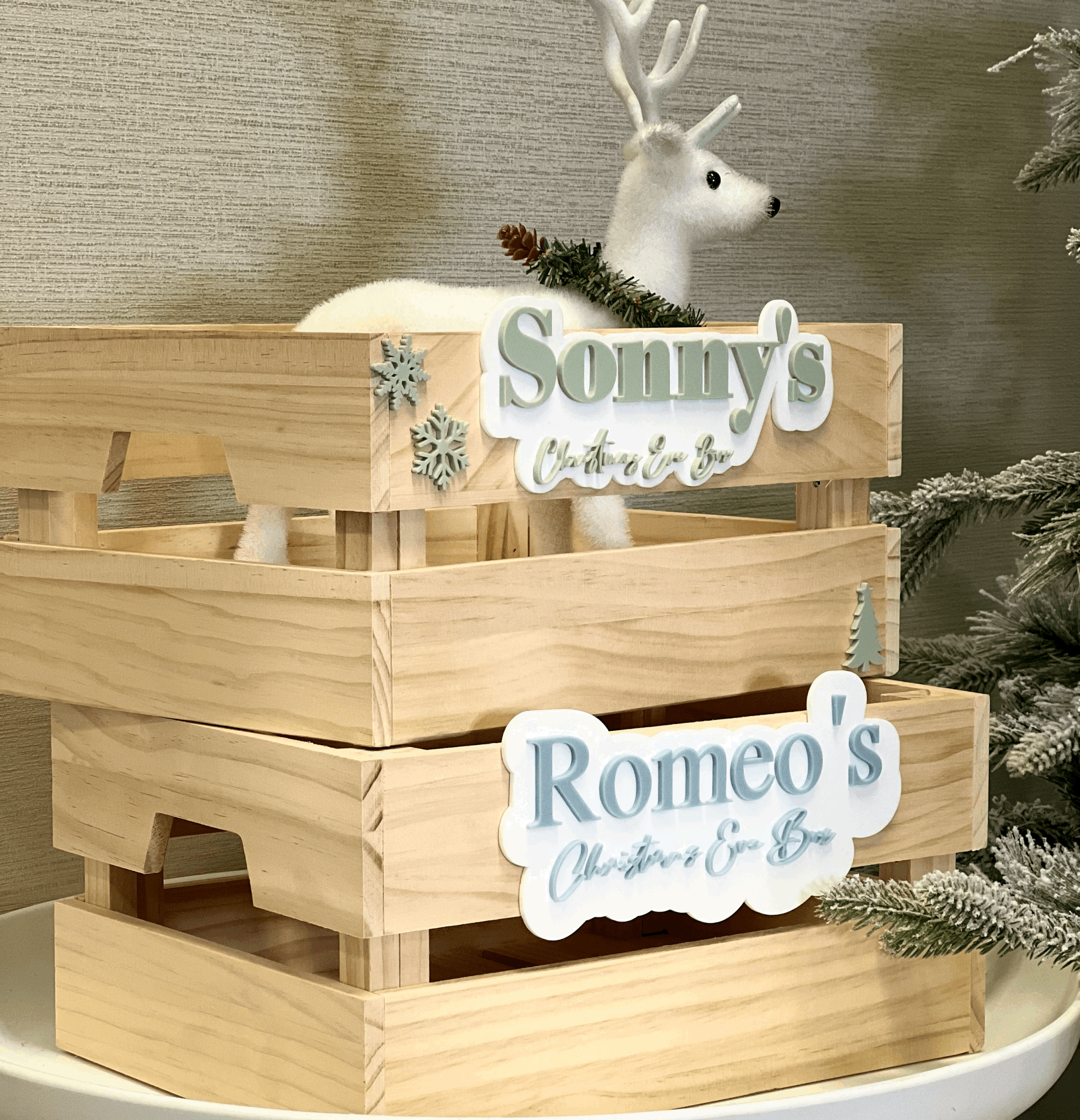 Custom 'Christmas Eve' Box