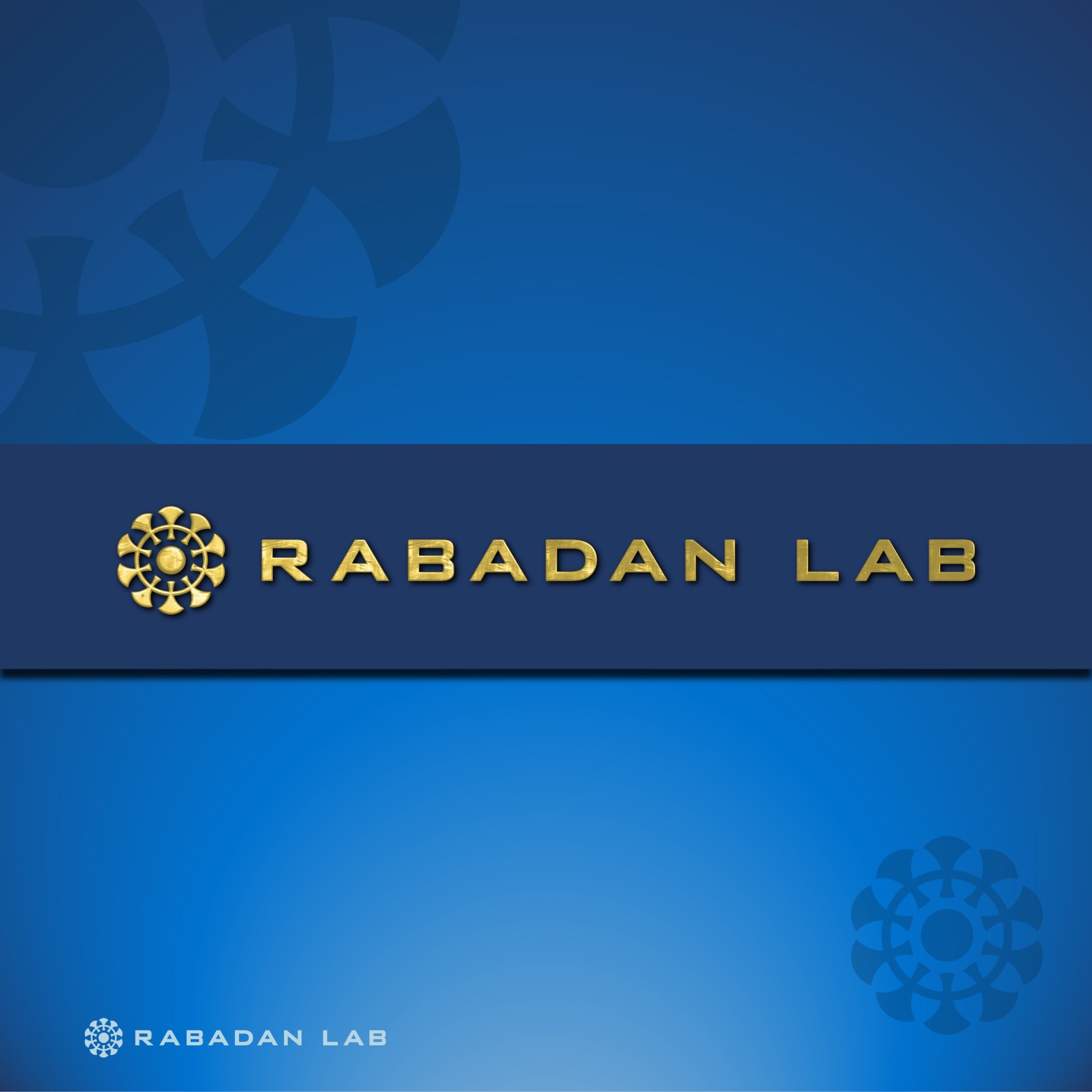 Logo and Visual ID design for Rabadan Lab at Columbia University by SP STUDIOS.