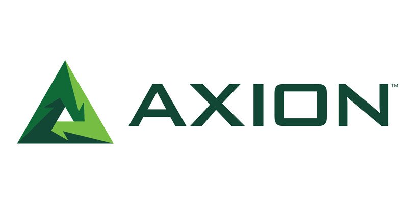Logo design of Axion Logo horizontal – designed by SP Studios.