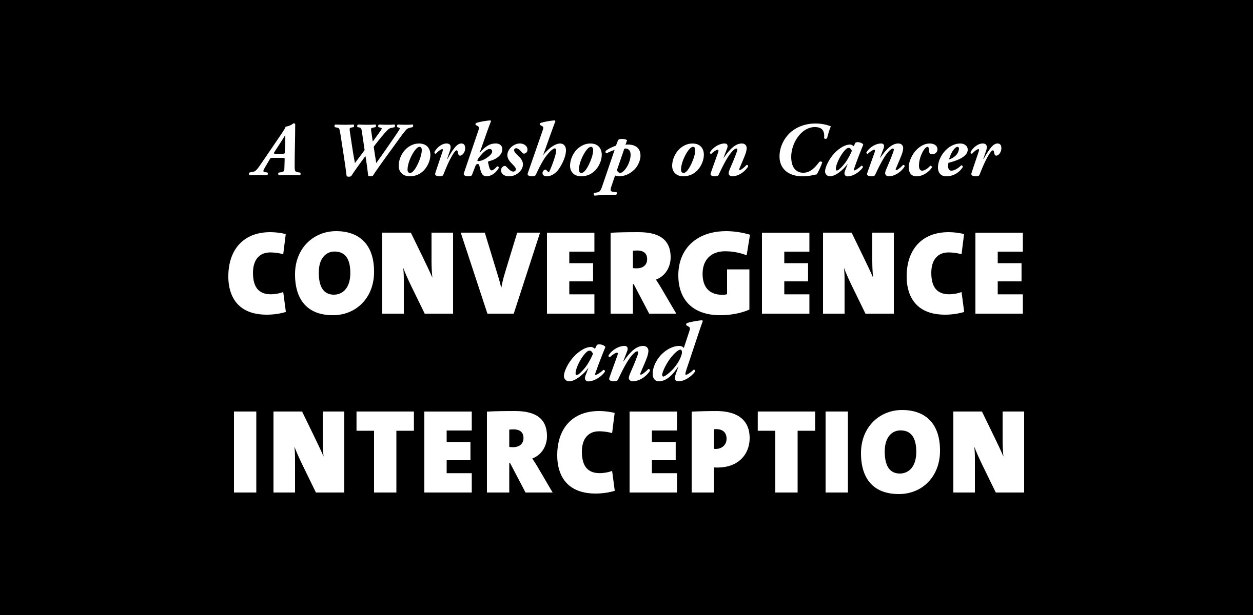 Logo designed for workshop and used on cover of Program Booklet for Academic Cancer Workshop – designed and produced by SP STUDIOS.