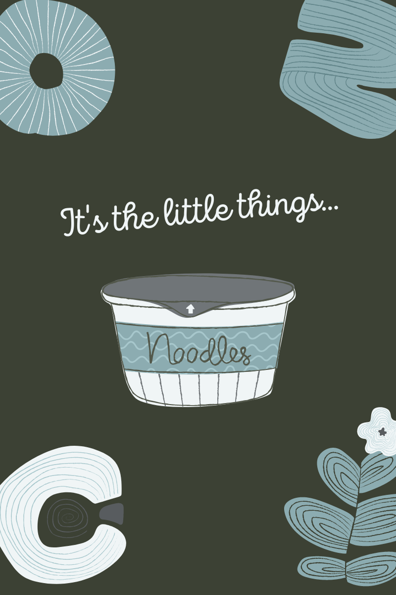 It’s the little things…