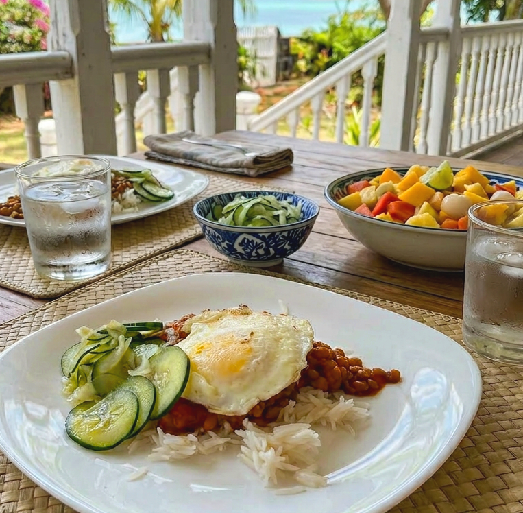 Mauritian Lentils and Rice