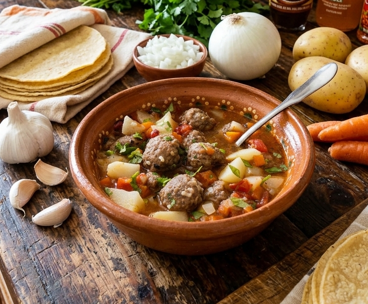 Albondigas Mexican Meatball Soup