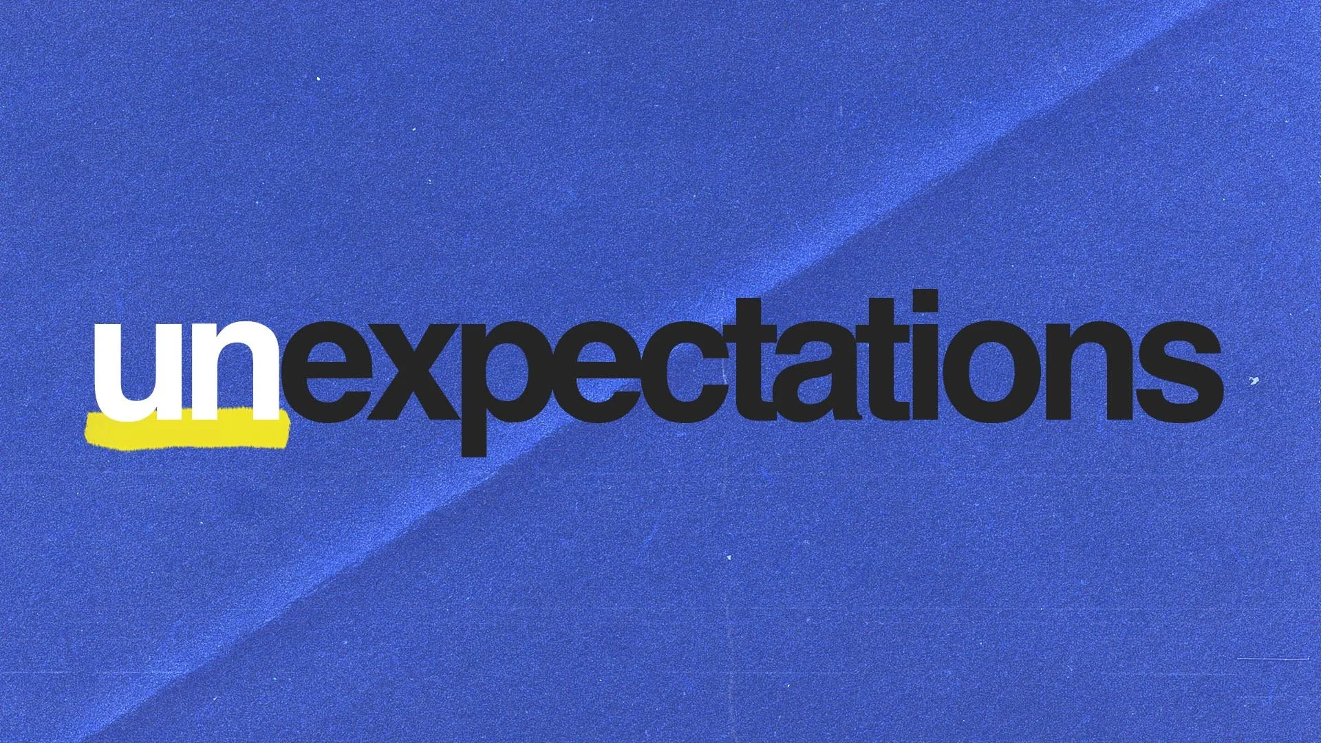 3-PART series from Billy Phenix and David Thaxton: Unexpectations takes us through surprising encounters with Jesus—moments that defied expectations and transformed lives. His approach challenged norms then and continues to change hearts now. See wha