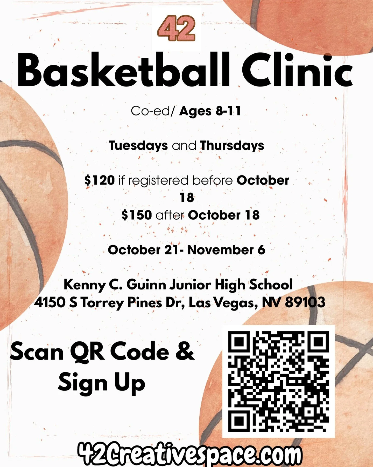 Sign Up Link- https://www.42creativespace.com/store/p/basketball