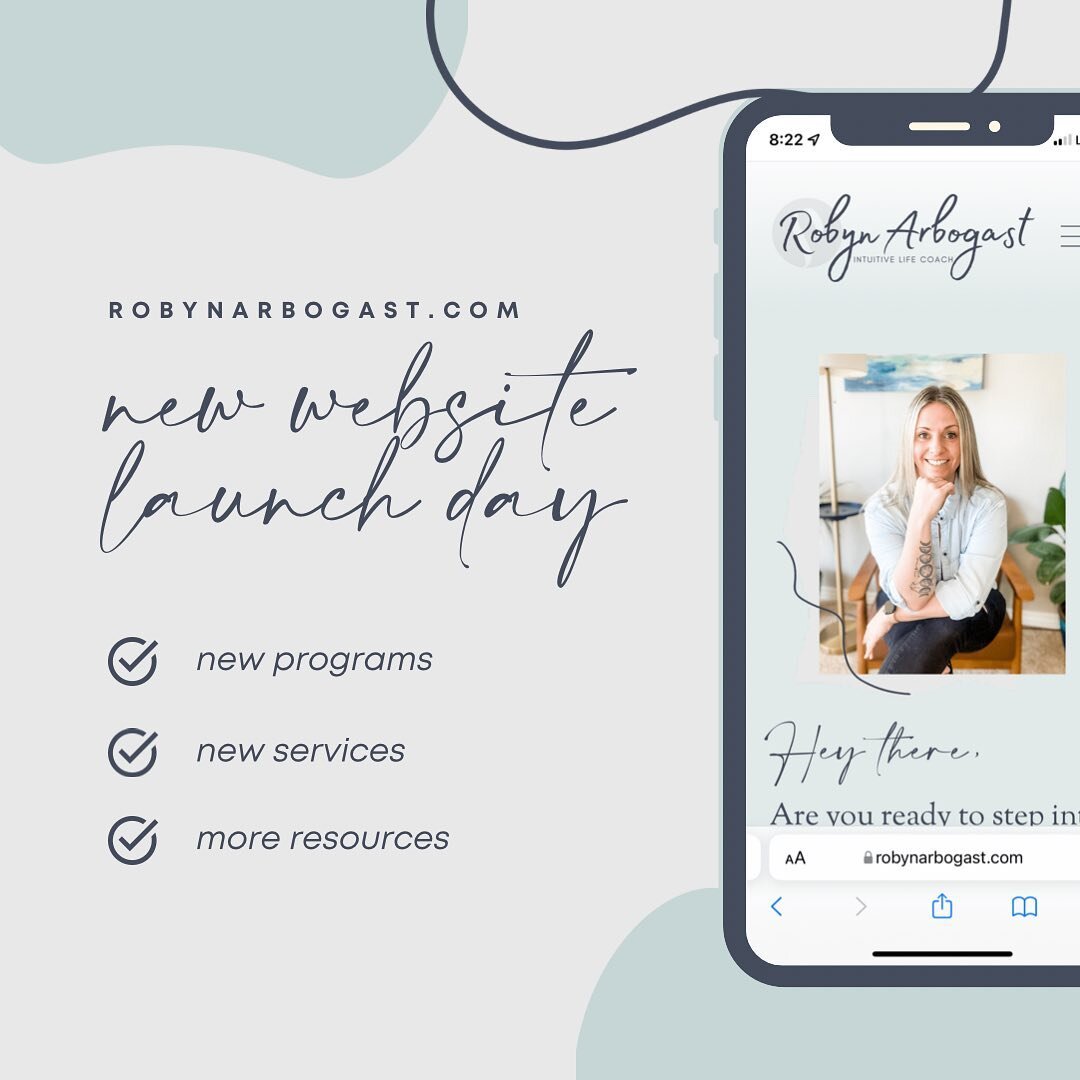 ✨ I&rsquo;m super excited to share my new website that launched today. ✨ If you're looking for life coaching, energy services and intuitive training, check it out. Oh and everything is offered virtually!

#lifecoaching  #betterlife #LaunchDay #intuit