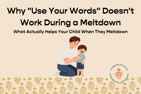Why "Use Your Words" Doesn't Work During a Meltdown