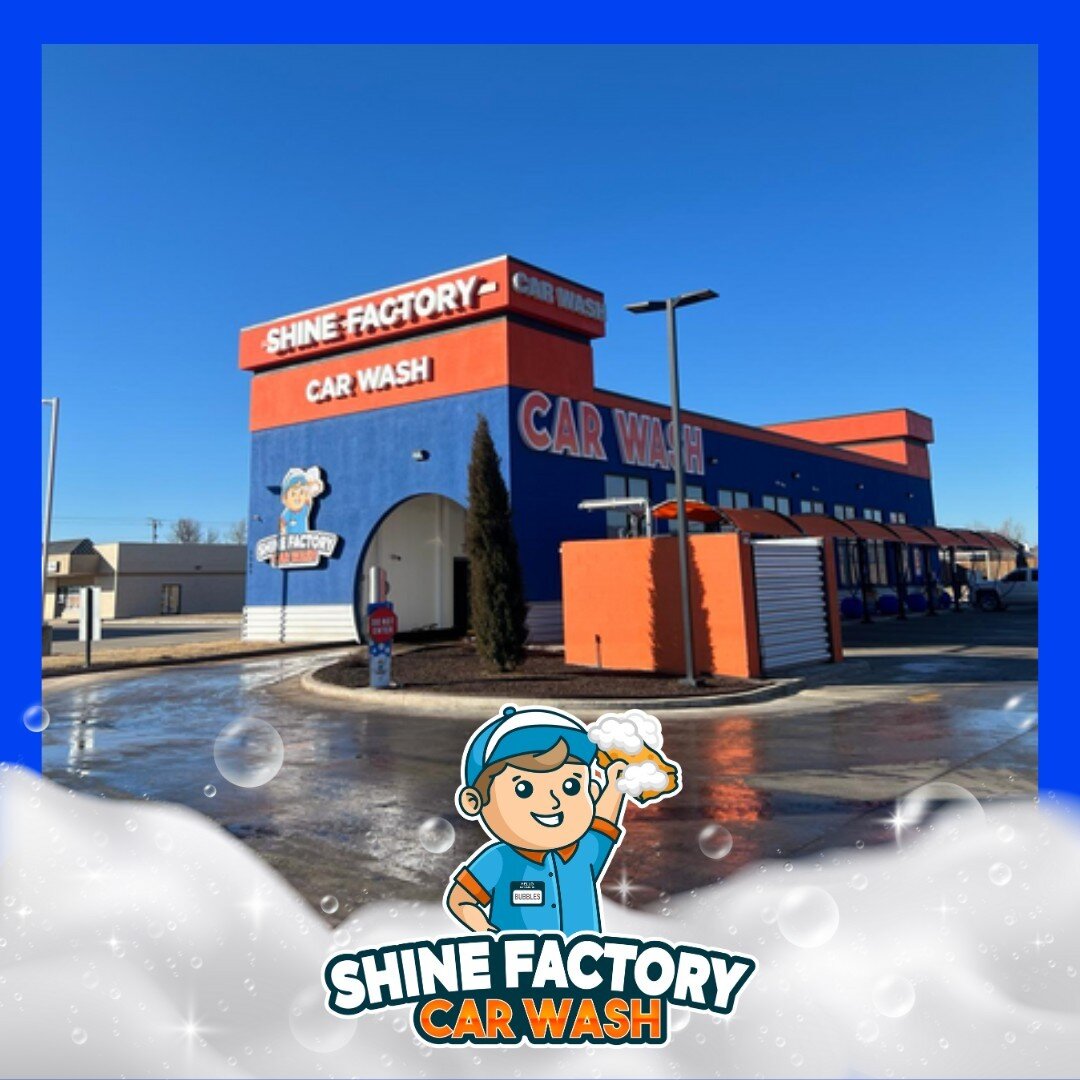 Sparkling cars are just a wash away! ✨ This is our Morgan Road branch, ready to make your car shine like new.

📍1501 S Morgan Rd, Oklahoma City, OK 73128
📍3801 N MacArthur Blvd, Warr Acres, OK 73122
💻 shinefactorycw.com
.
.
.
#carwash #expresscarw