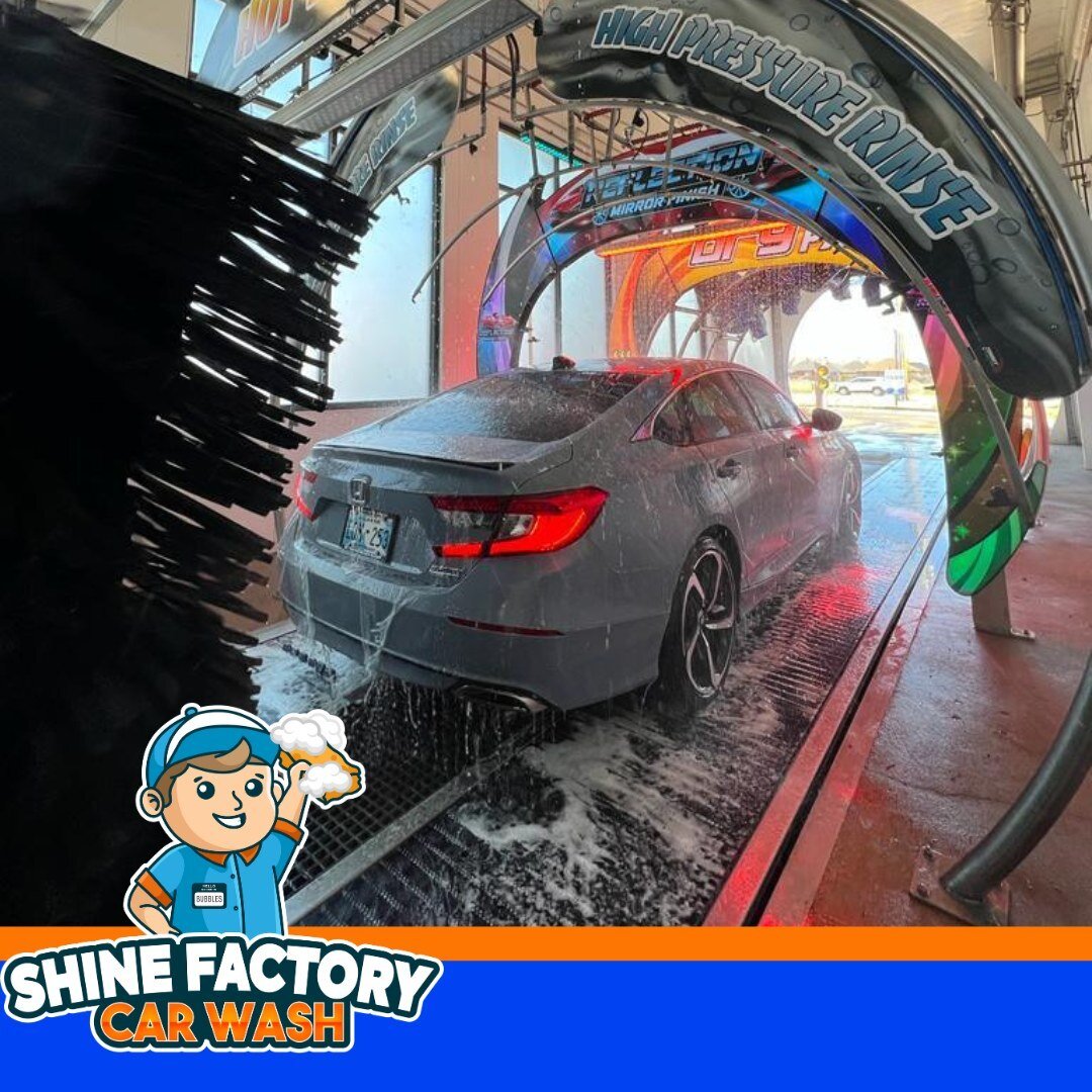 Team hand wash or automatic carwash? Tell us in the comments! 

📍1501 S Morgan Rd, Oklahoma City, OK 73128
📍3801 N MacArthur Blvd, Warr Acres, OK 73122
💻 shinefactorycw.com
.
.
.
#carwash #expresscarwash #carwashoklahoma #oklahoma #shinefactorycar