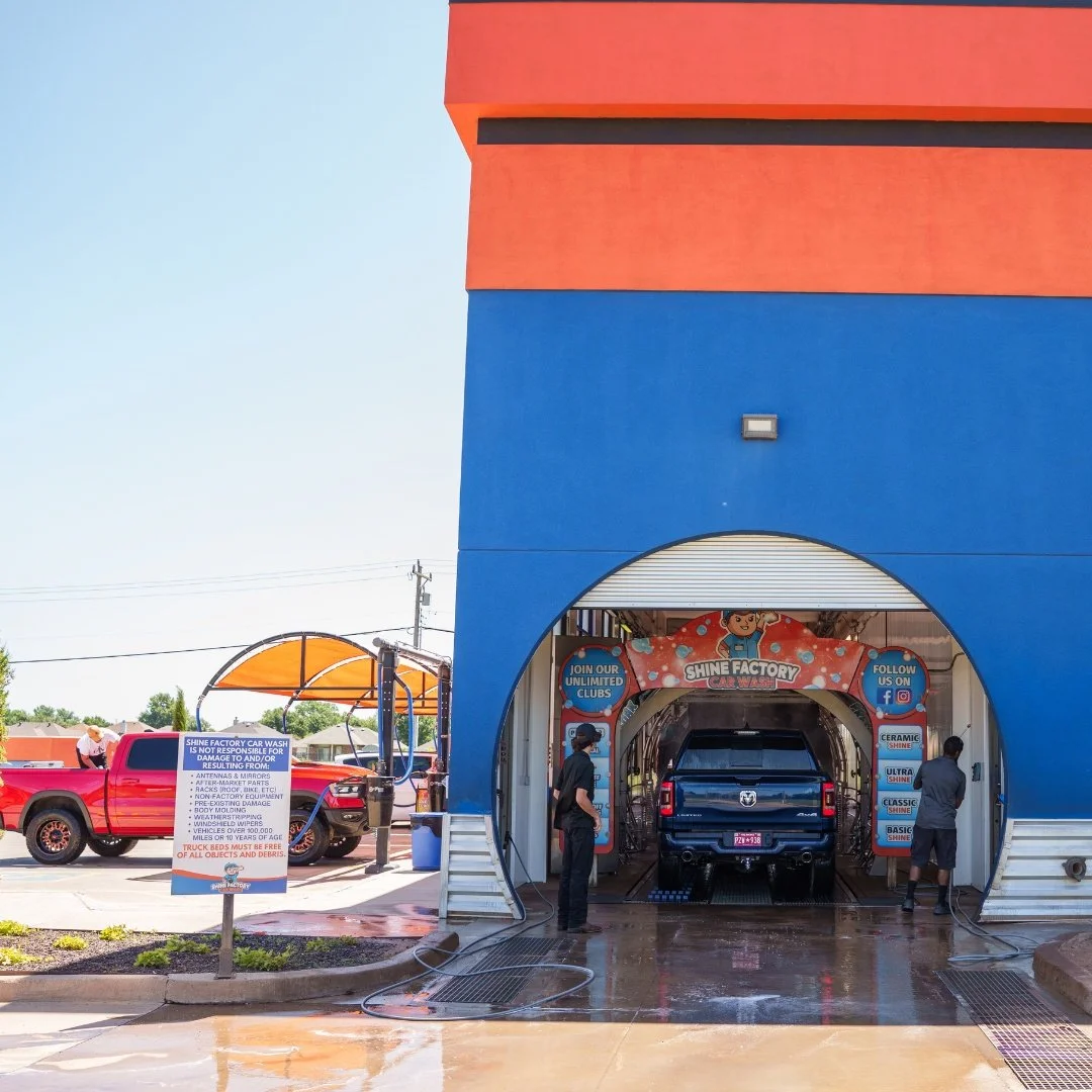 Nothing beats that fresh, spotless shine! At Shine Factory Car Wash, we make your ride look brand new every time.

📍1501 S Morgan Rd, Oklahoma City, OK 73128
📍3801 N MacArthur Blvd, Warr Acres, OK 73122
.
.
.
#carwash #expresscarwash #carwashoklaho