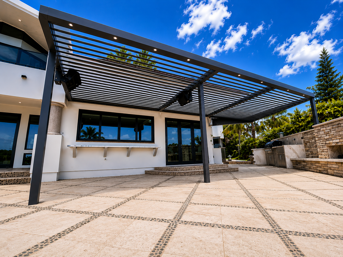 outdoor pergola awning metal aluminum orange county.png