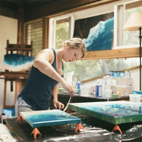   Haley Walker C.    
resin painting 
941 Jackson Street