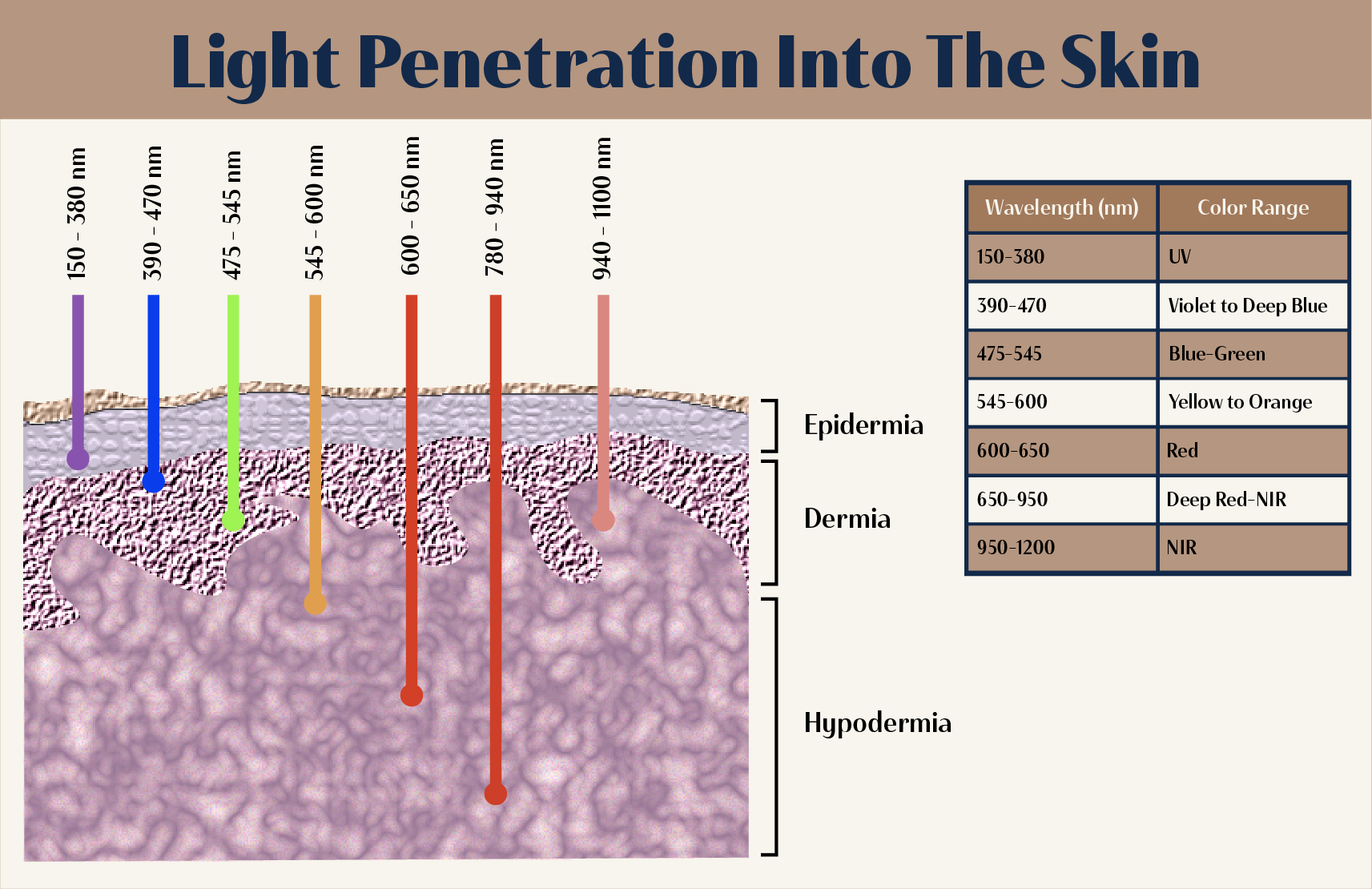 Red light penetration