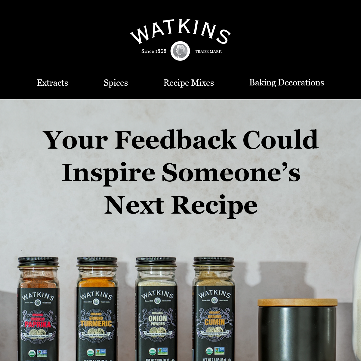 Watkins Email Design