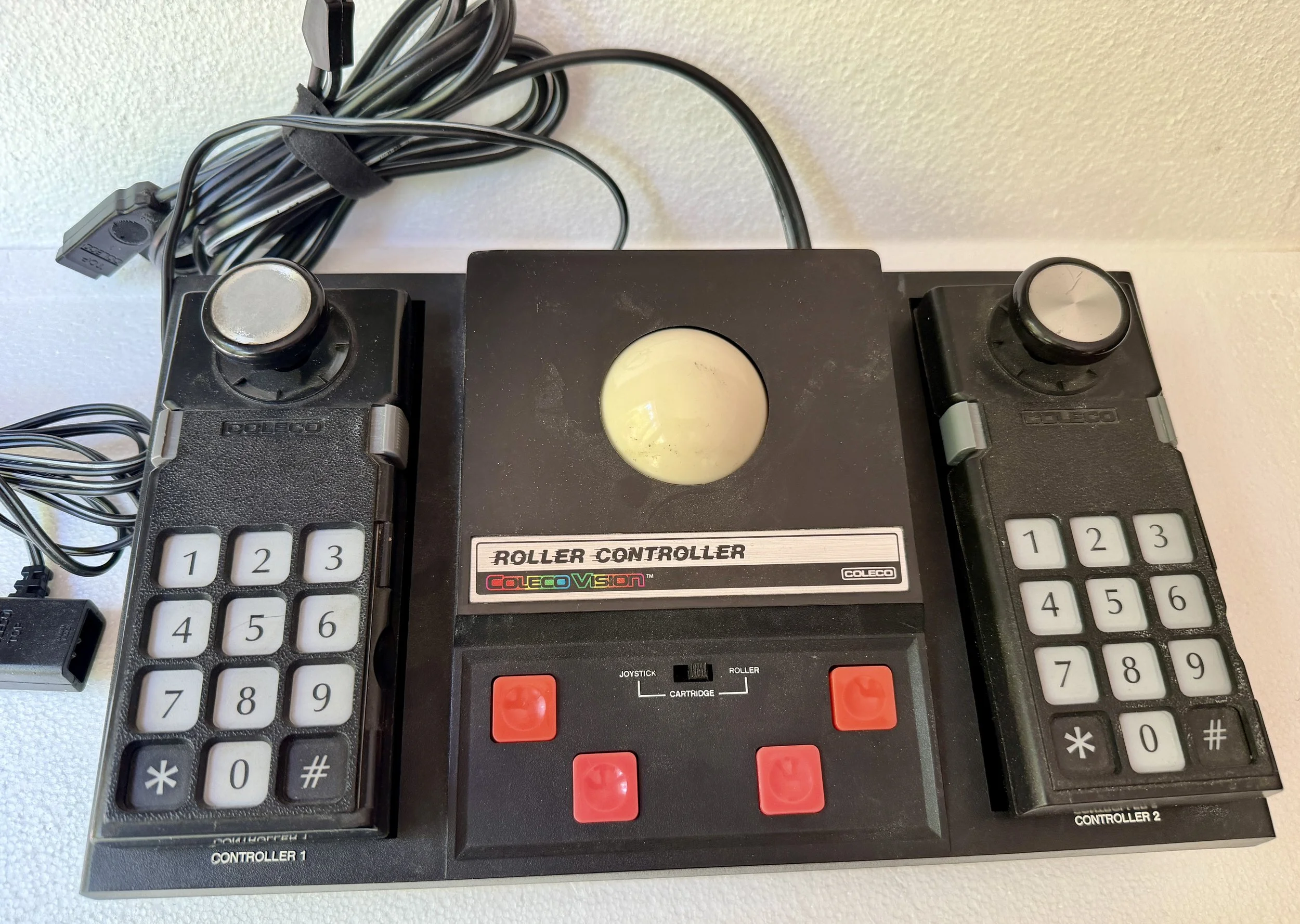Tron: Ares Flynn's Office Screen Used Museum Prop ColecoVision Roller Controller