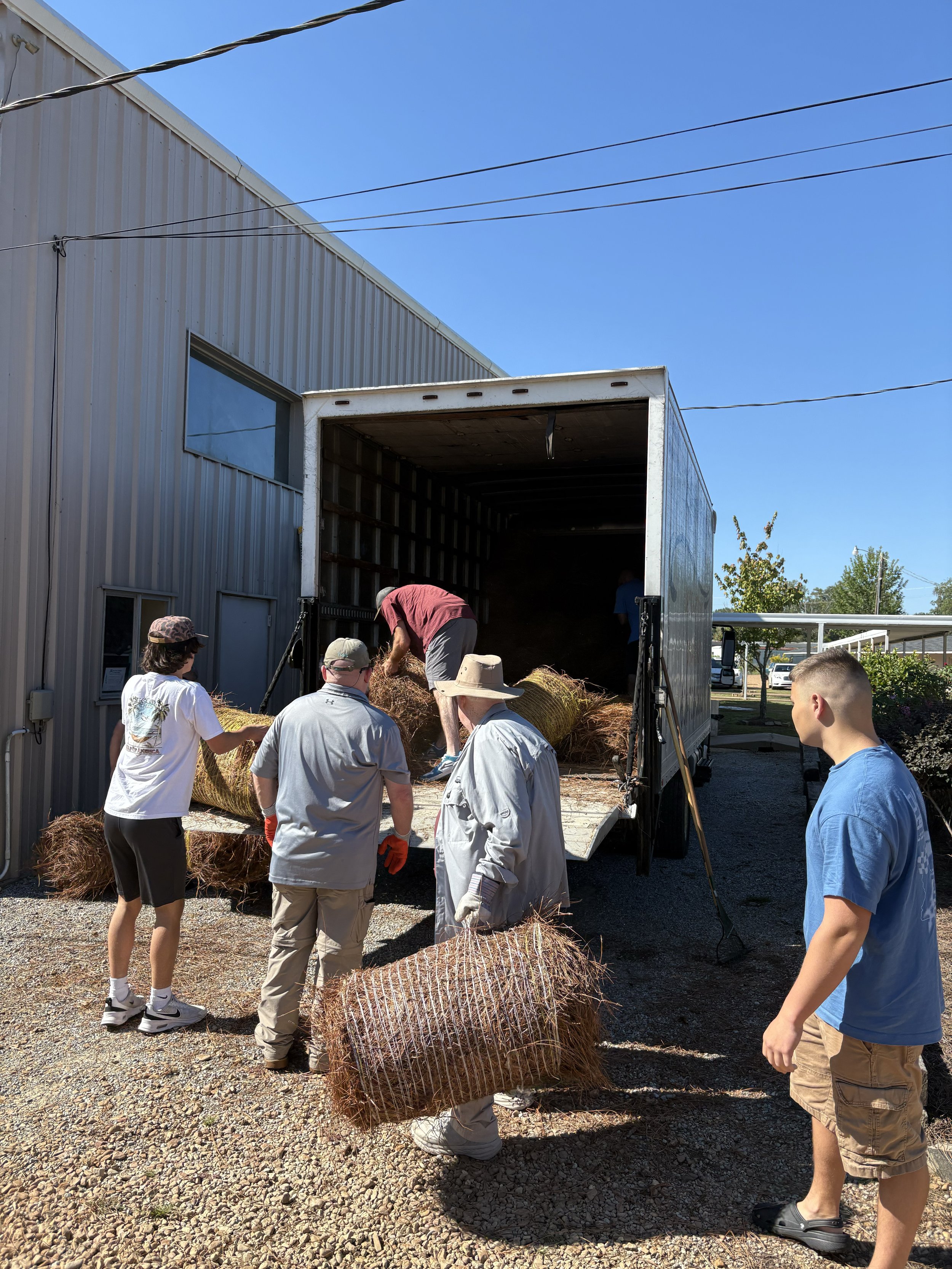 Landscaping at Mercy House Adult/Teen Challenge