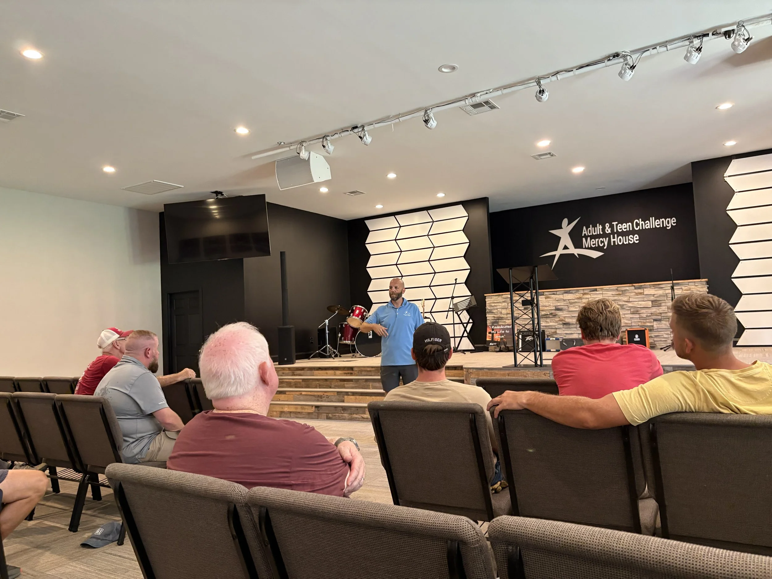 Landscaping at Mercy House Adult/Teen Challenge