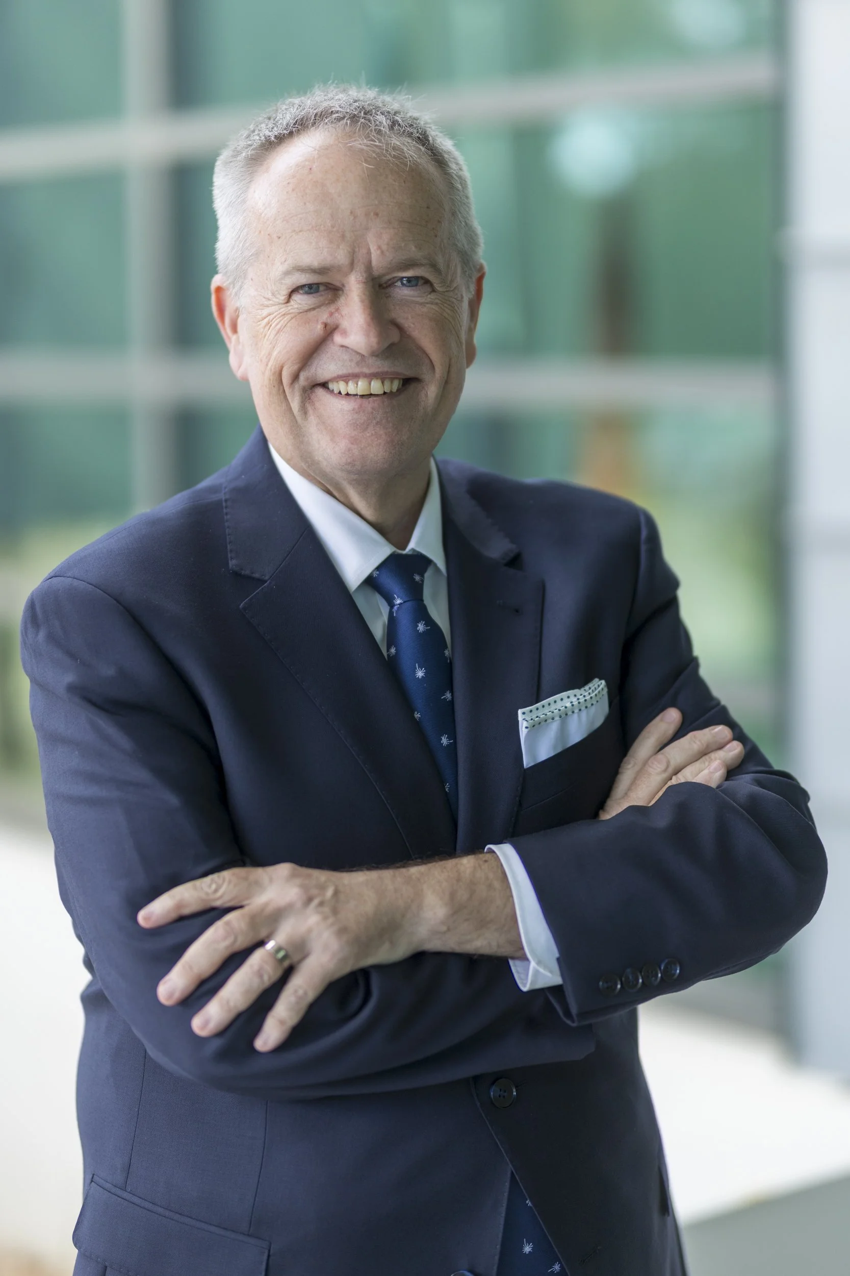 Portrait of Bill Shorten at housing summit in Canberra