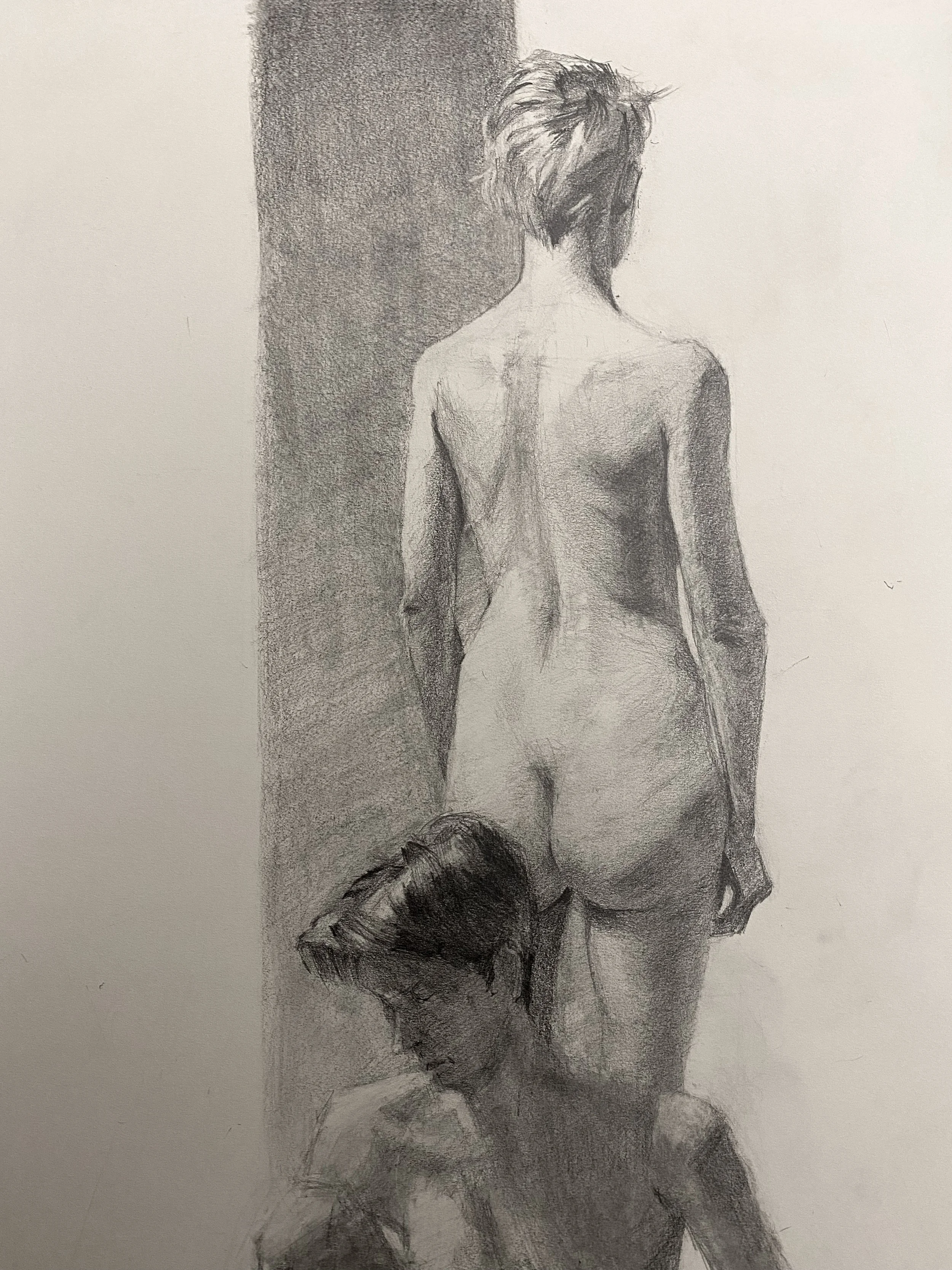 Idle, 2021. 
Graphite on paper. 
45.7 x 61 cm | 18 x 24 in.