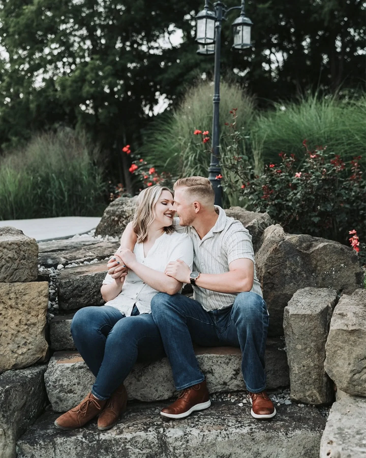 Favorites from Megan and Rickey's sunset engagement sesh at the lovely @scl_indiana ! See you guys next September!