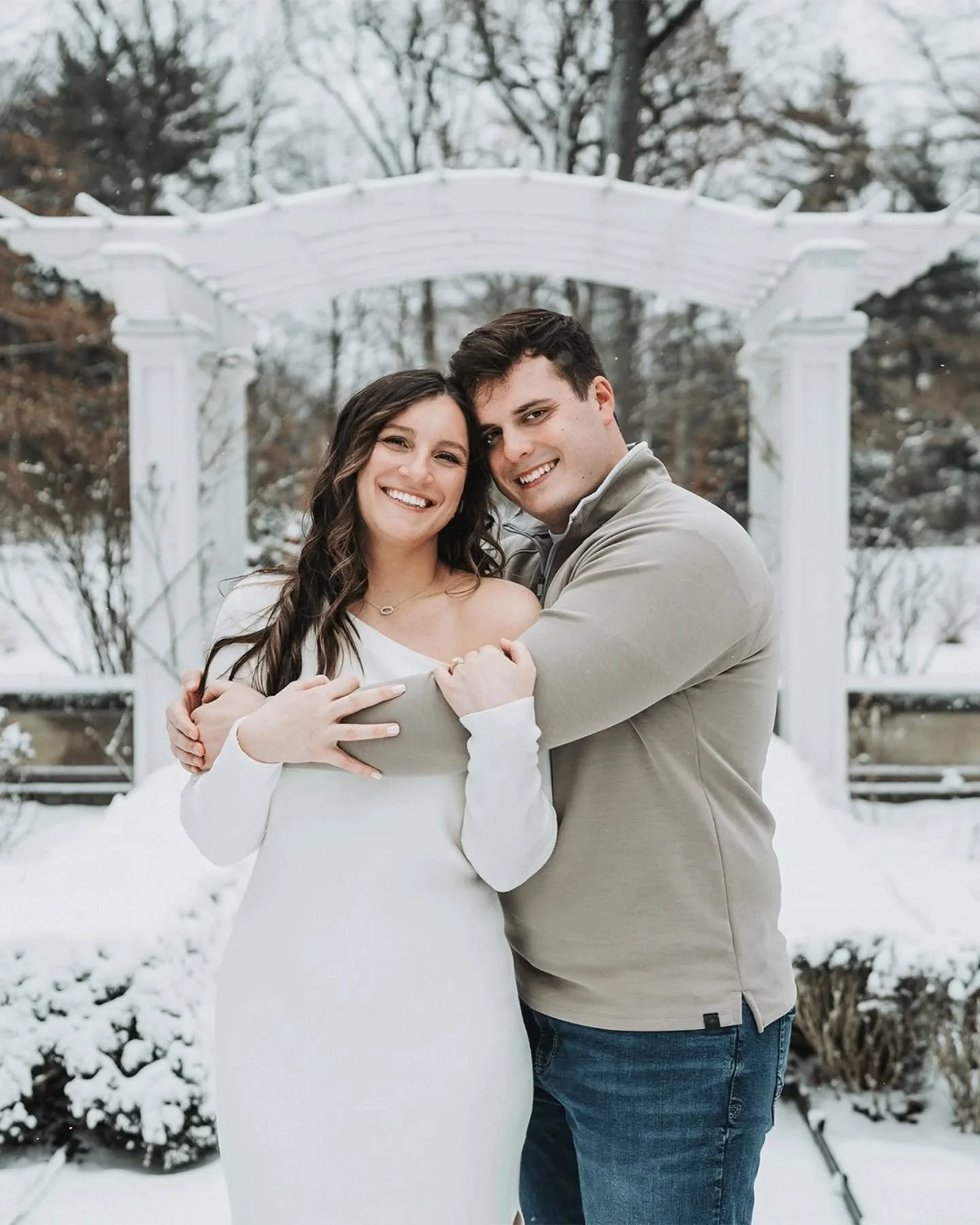 Snow Day 👉🏼 Wedding Day

⁣

⁣⁣Looking back this snowy engagement shoot with Emma &amp; Devin (nearly a year ago 🤯)! The snow was unexpected, but I love the unique look it gave us. Thanks for being so adventurous, and for making my 2025 season a me