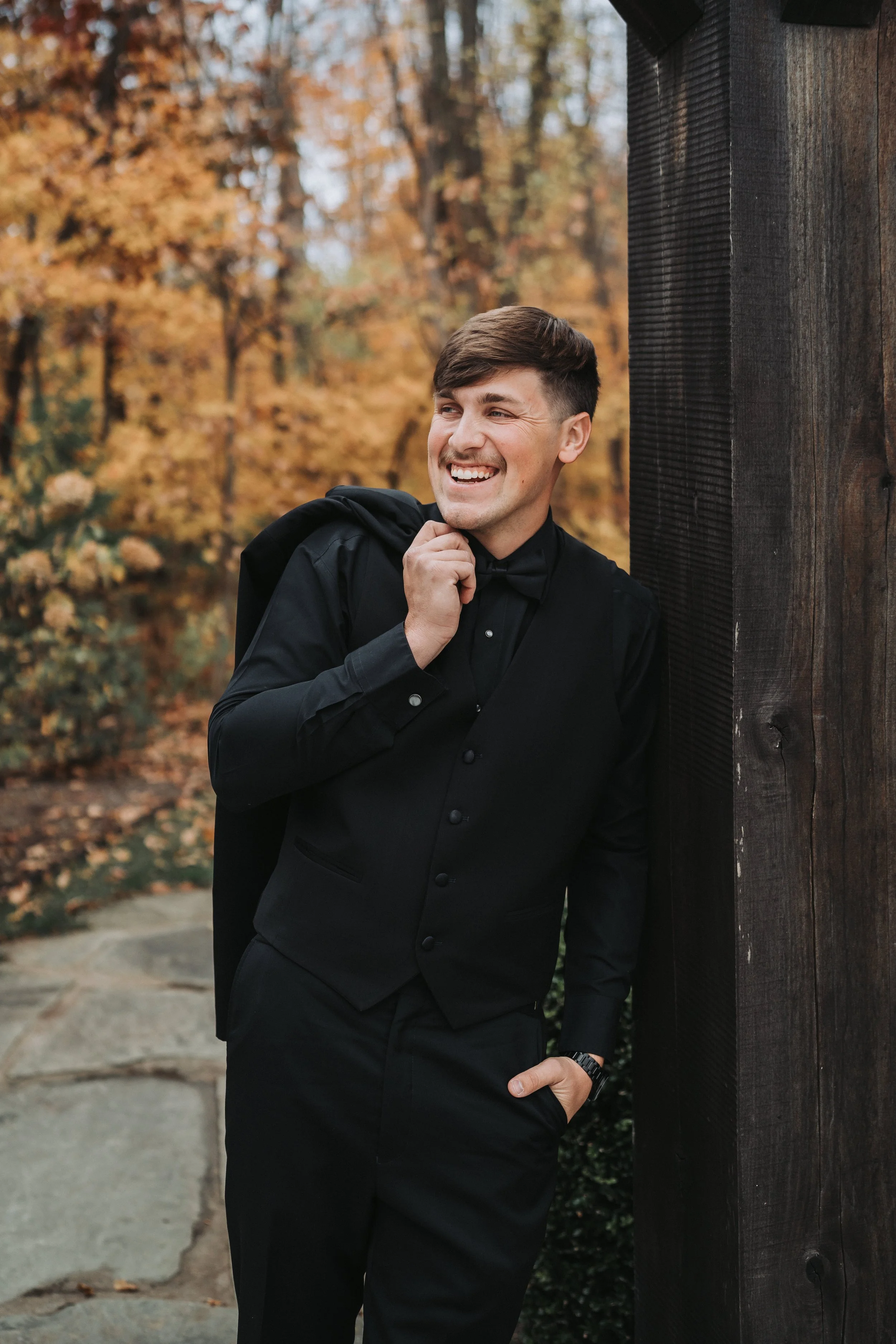 Groom's Portrait. Shot with Sarah Elizabeth Photos: 11.8.25
