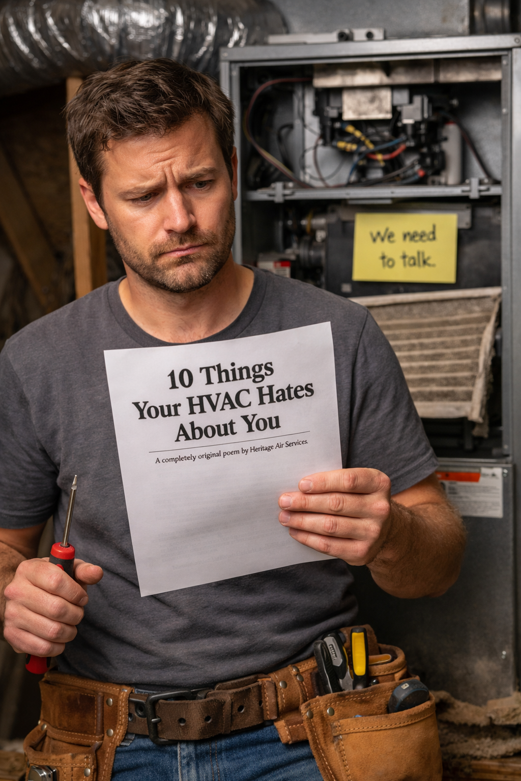 10 Things Your HVAC Hates About You