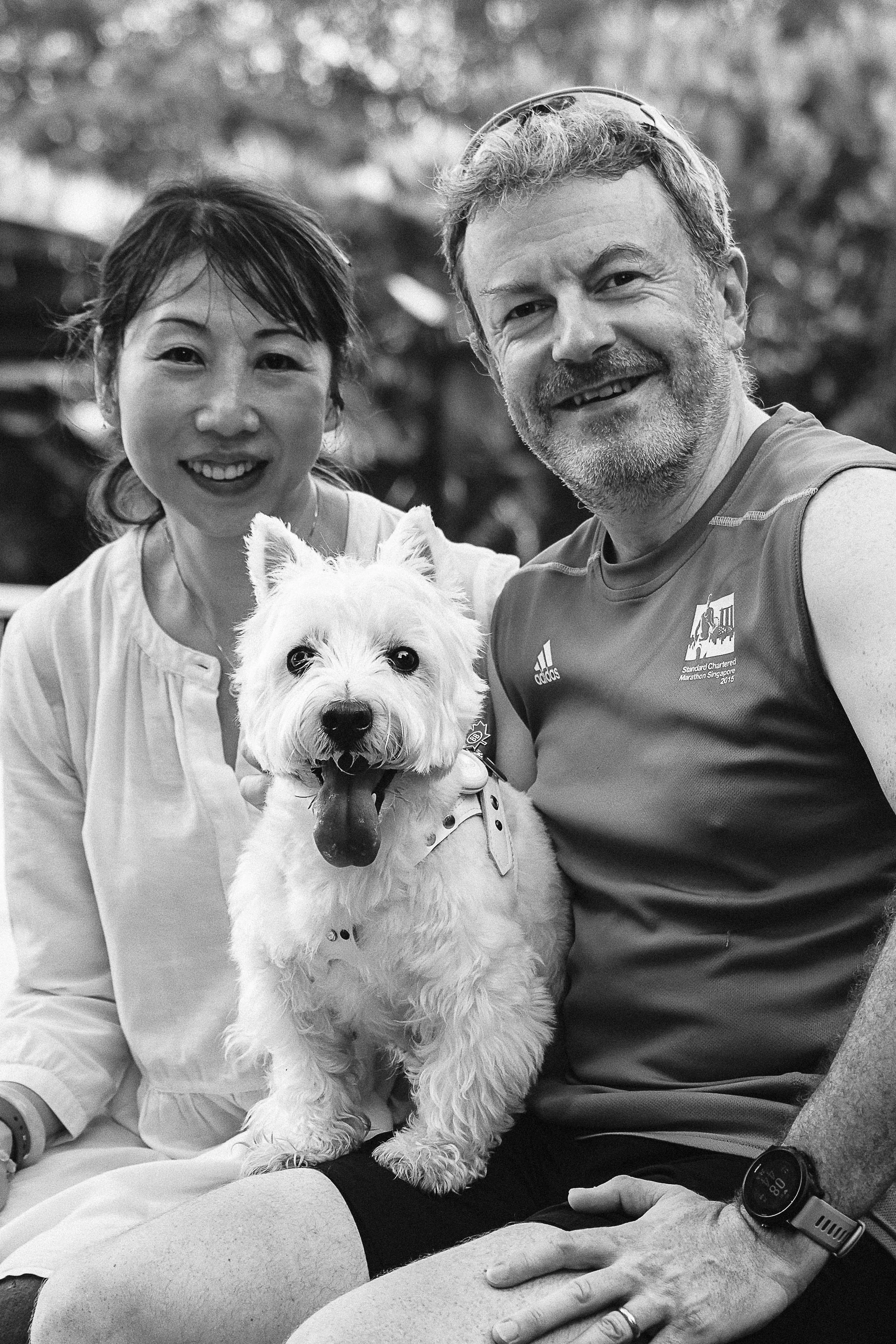 westie at gardens by the bay