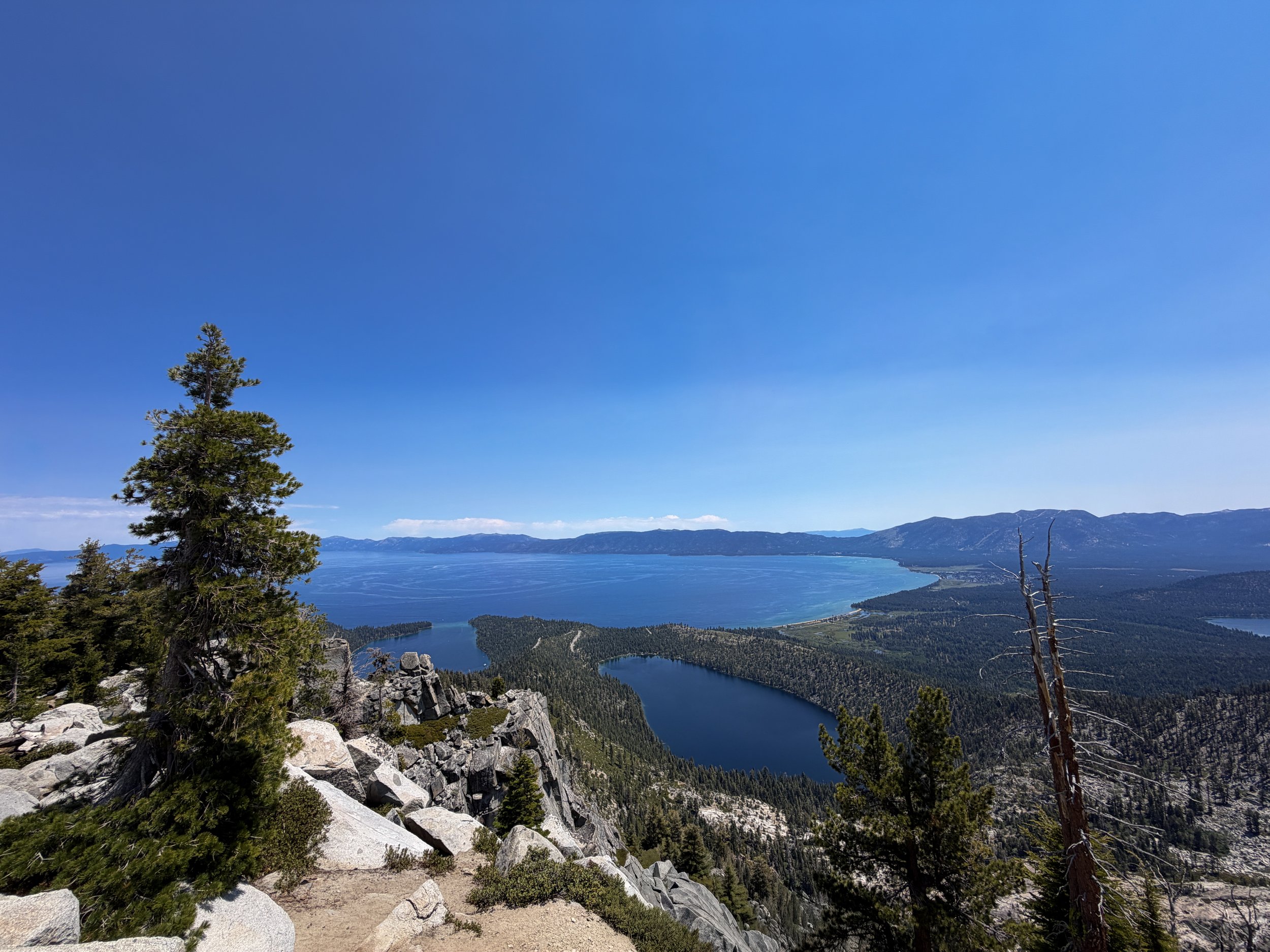 Maggies Peak Lake Tahoe California