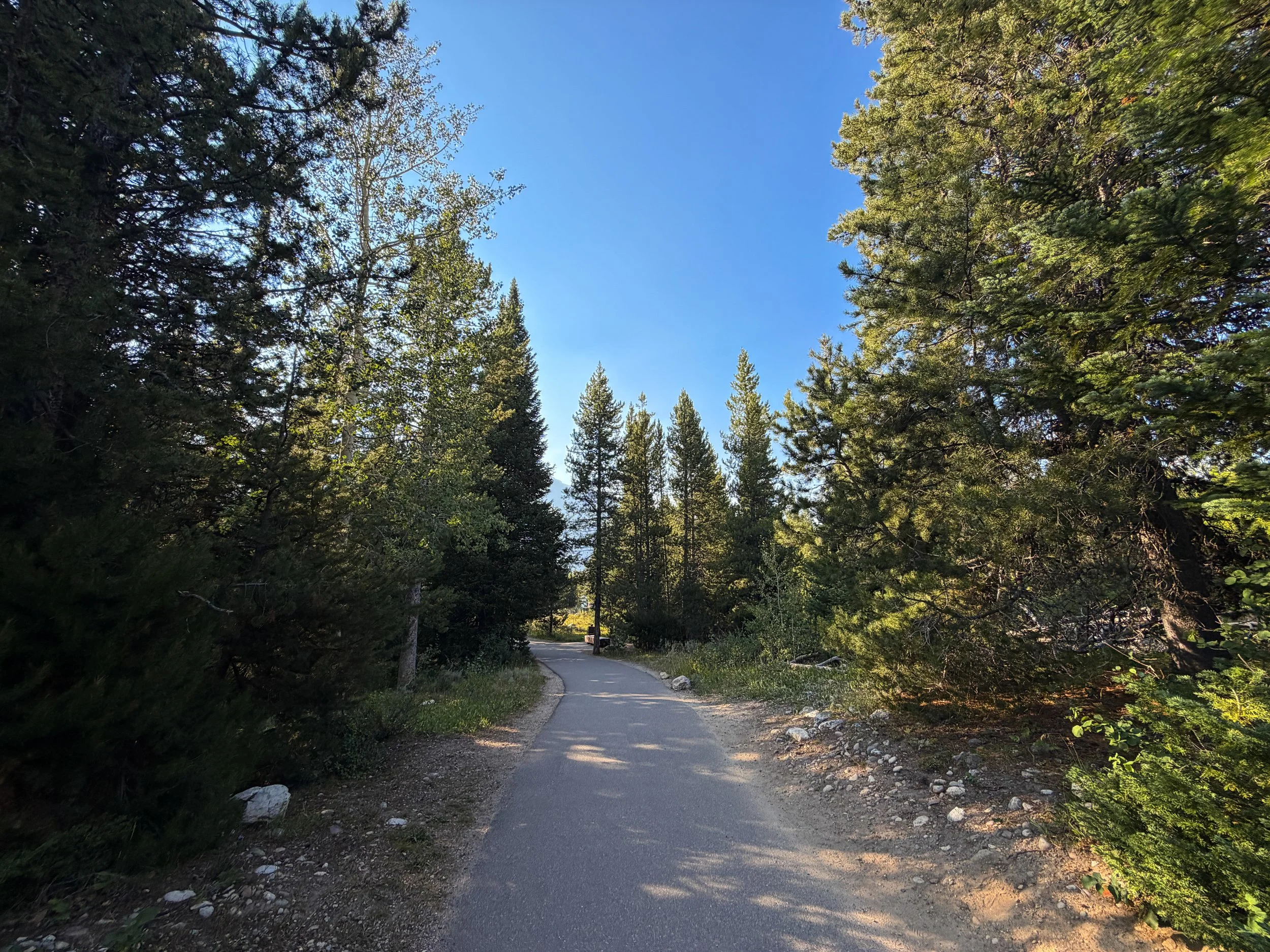 Hidden Falls Trail Grand Teton National Park Wyoming