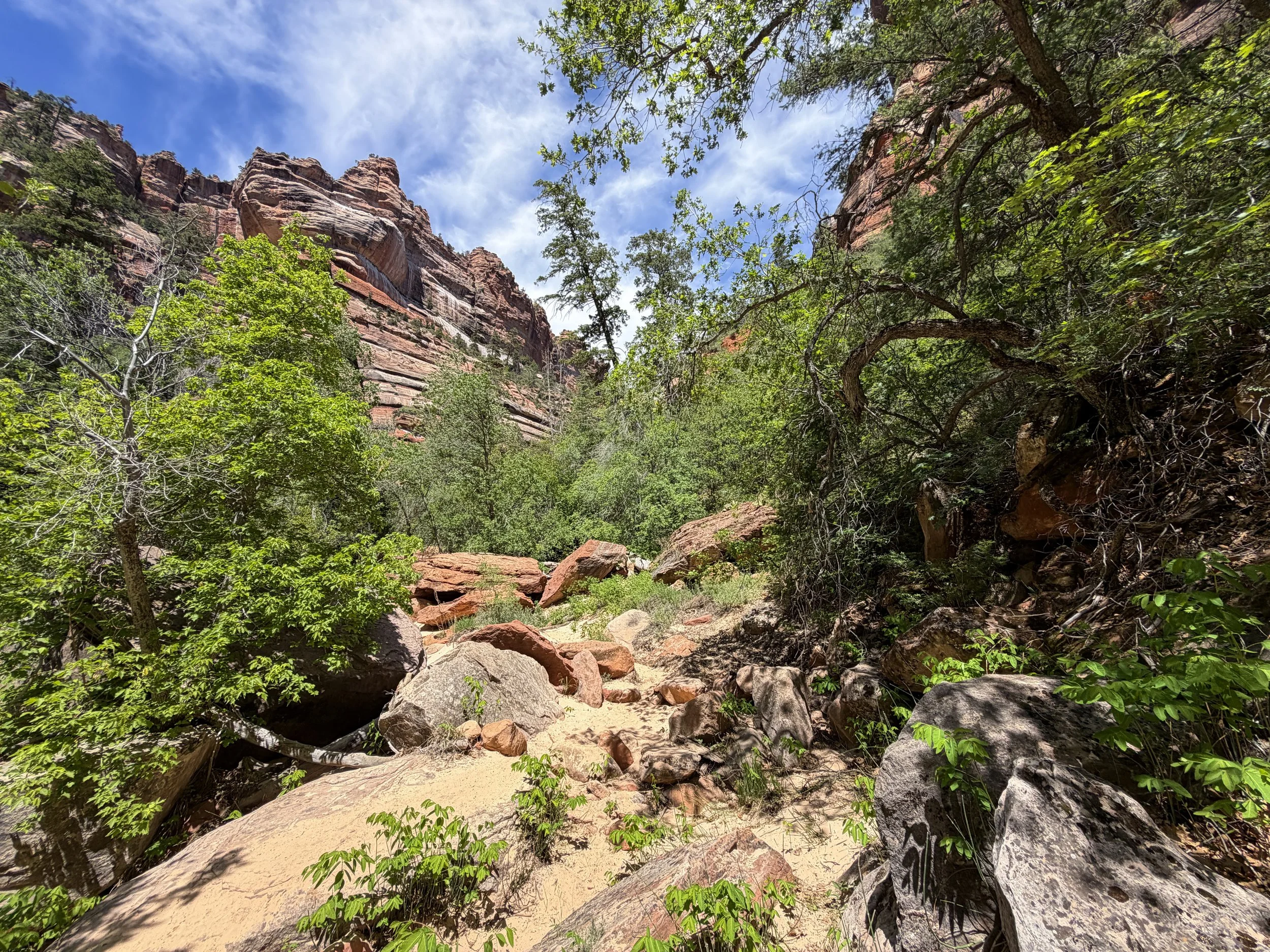 Subway Hike Zion National Park Utah